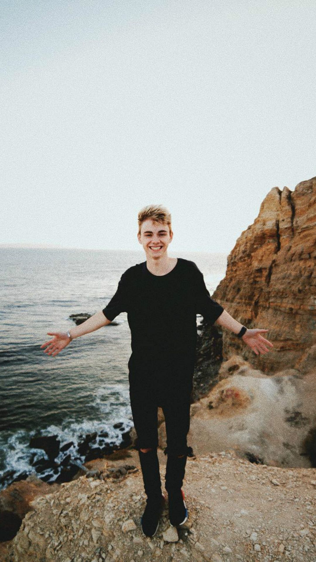 Corbyn Besson Smiling Wallpapers