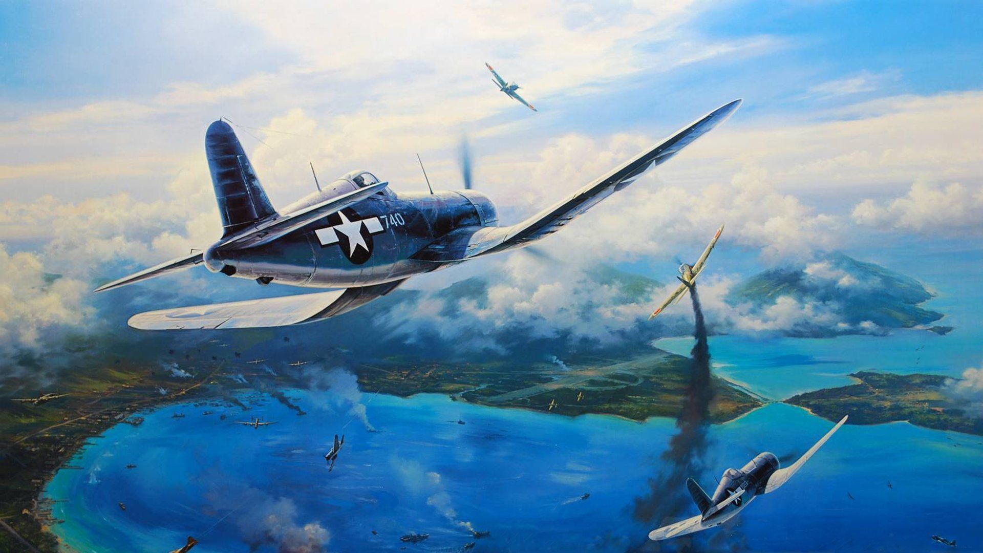 Corsair Plane Wallpapers