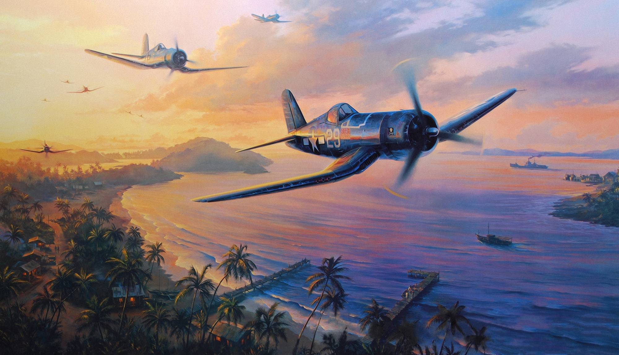 Corsair Plane Wallpapers