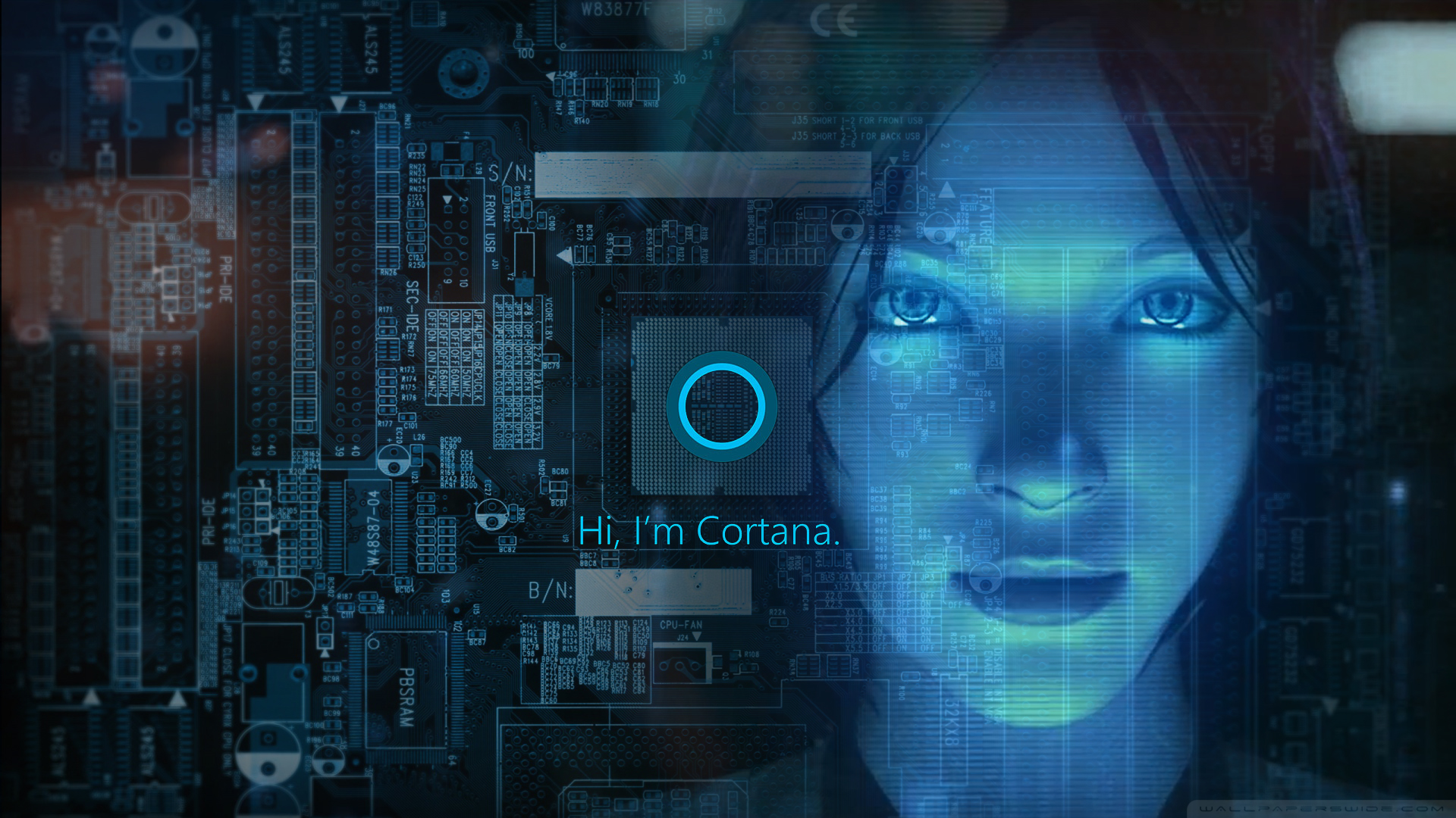 Cortana 1920X1080 Wallpapers