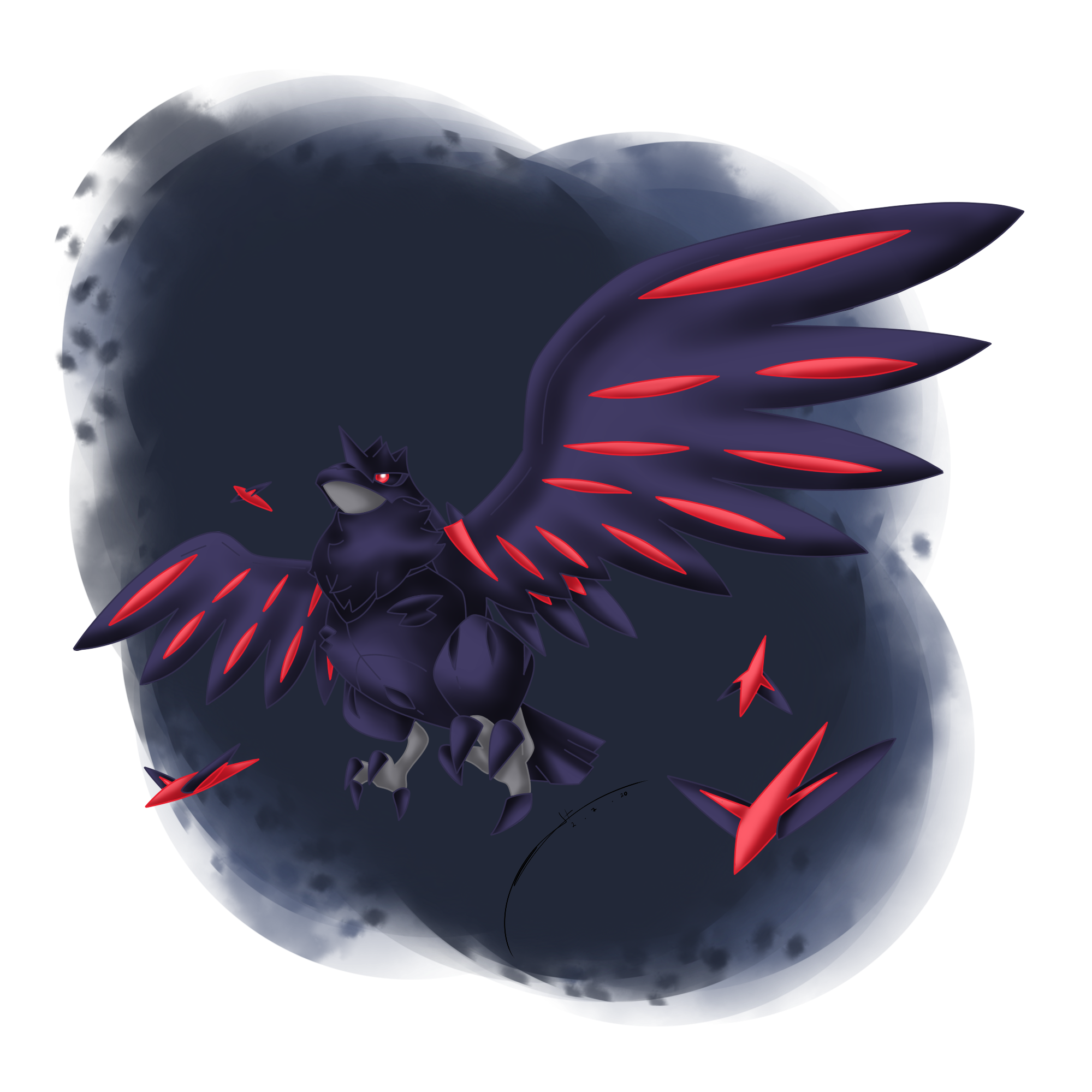 Corviknight Fanart Wallpapers