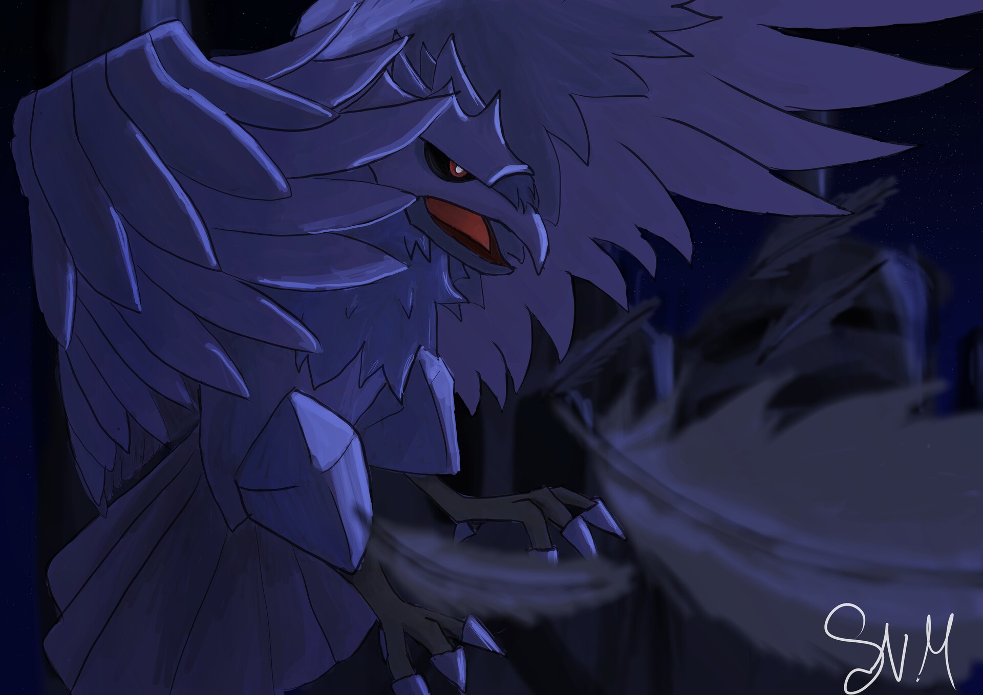 Corviknight Fanart Wallpapers