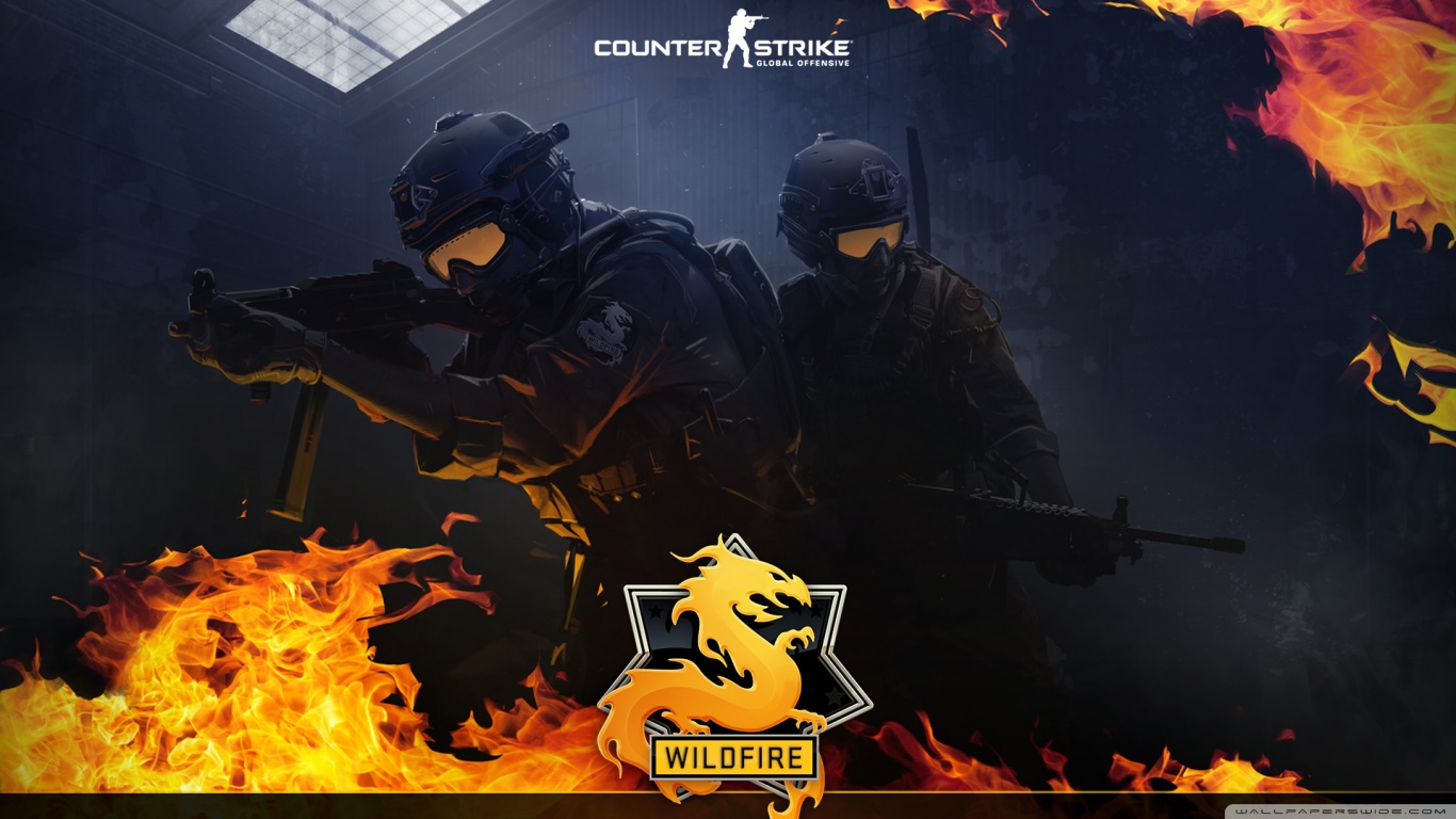 Counter Strike Global Offensive 1366X768 Wallpapers