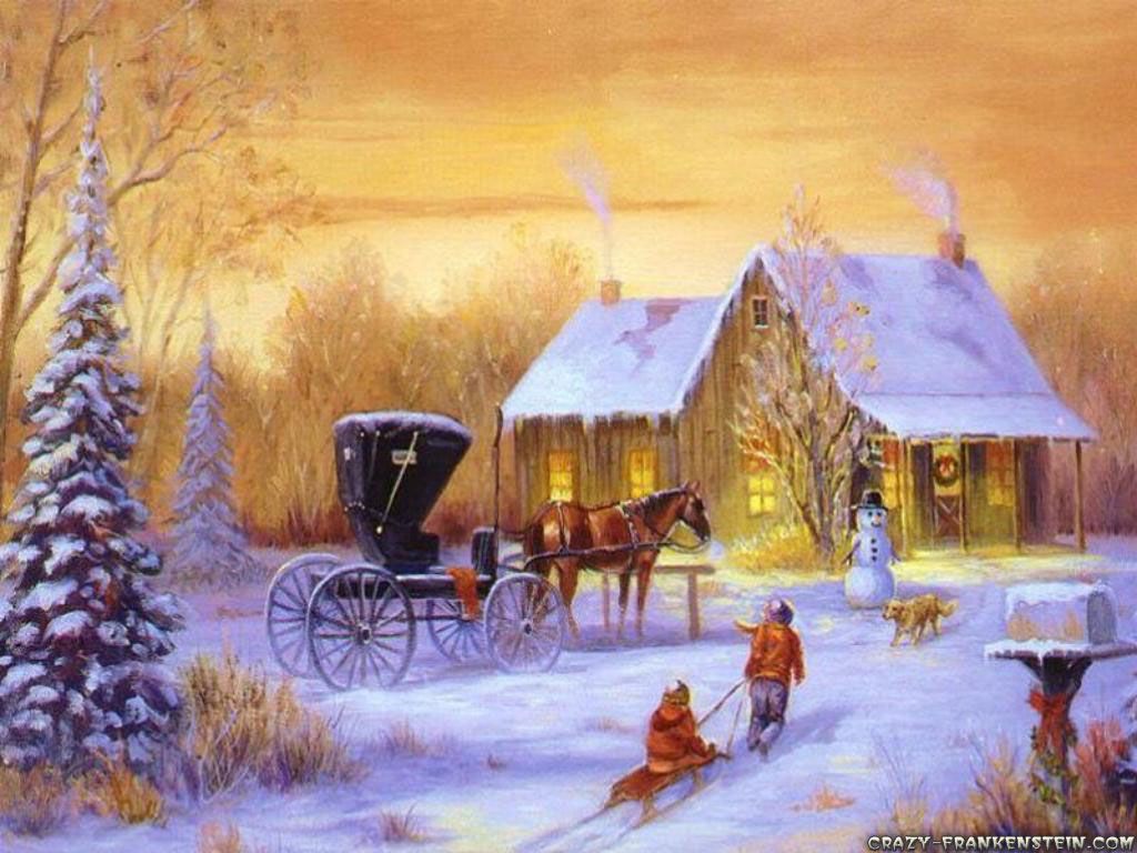 Country Christmas Wallpapers