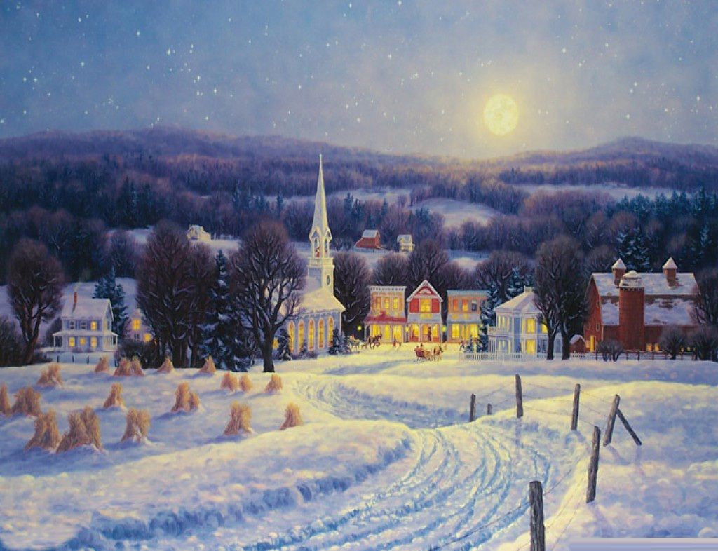 Country Christmas Wallpapers