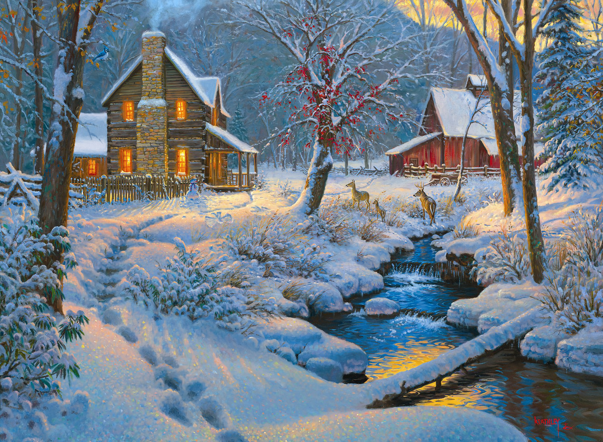 Country Winter Wallpapers