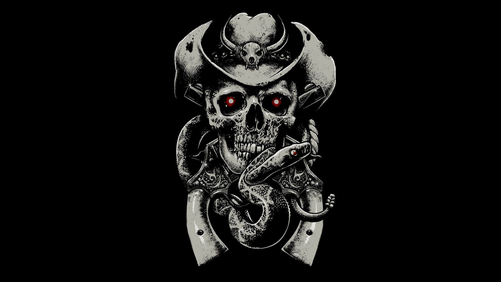 Cowboy Skull Wallpapers