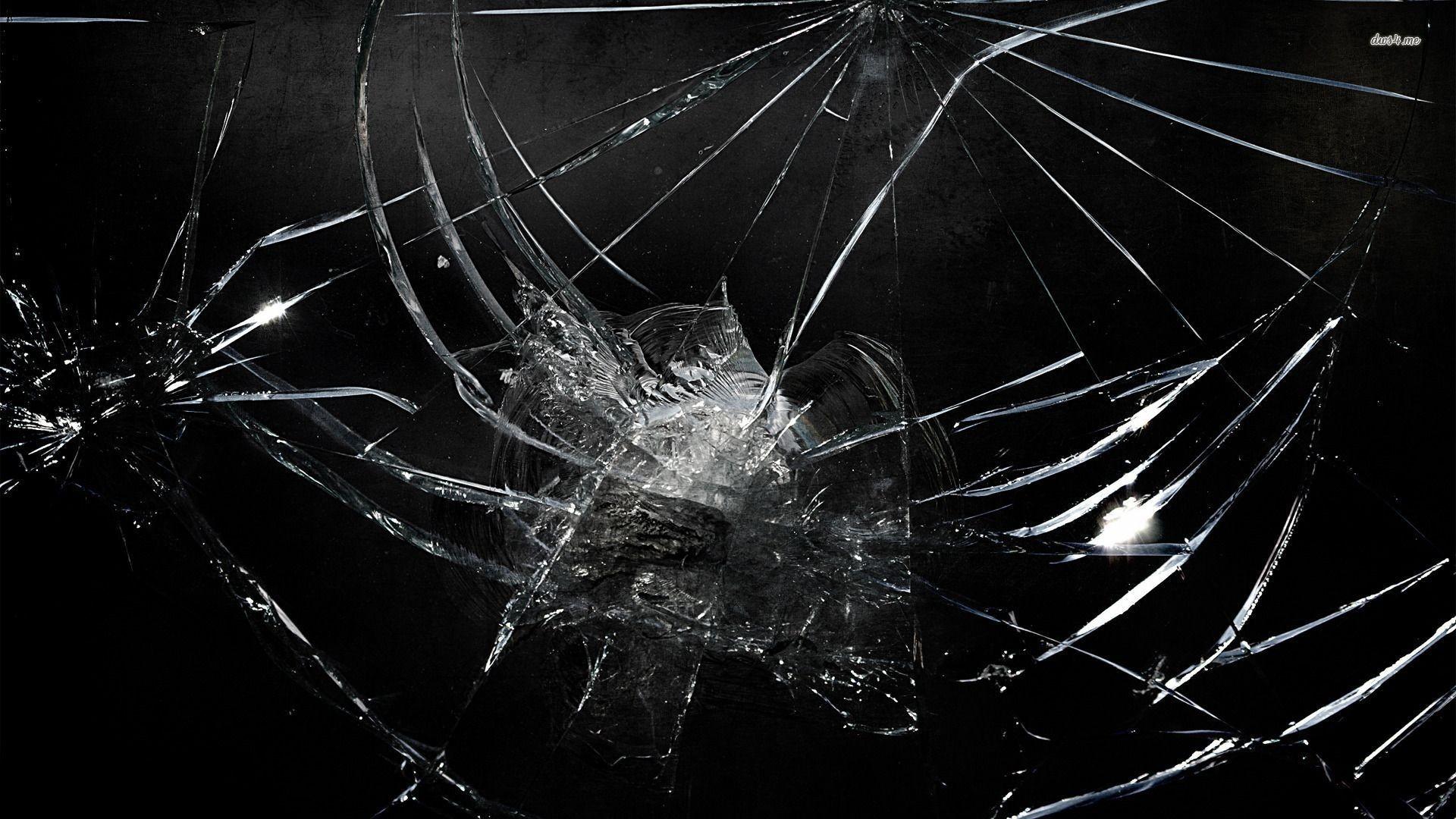 Cracked Ipad Screen Realistic Wallpapers