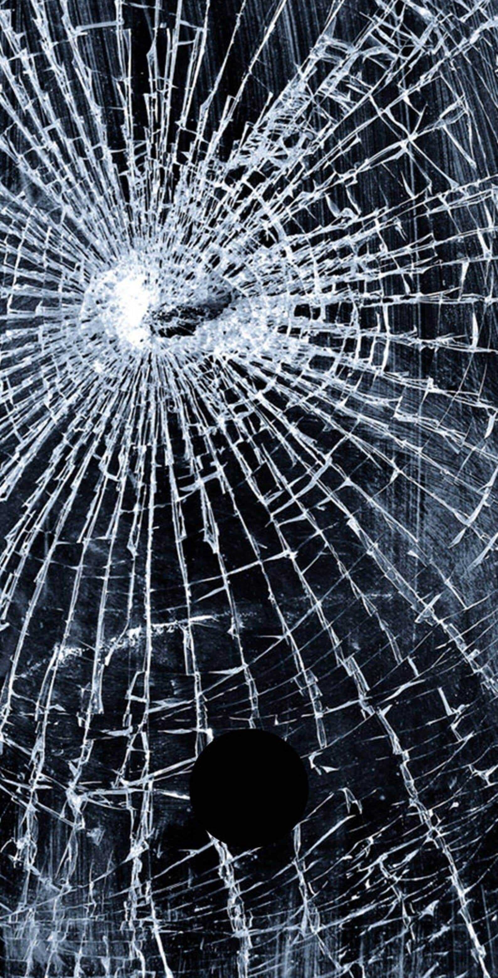 Cracked Ipad Screen Realistic Wallpapers