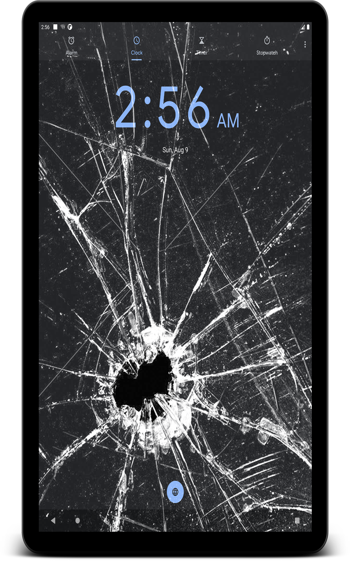 Cracked Ipad Screen Realistic Wallpapers