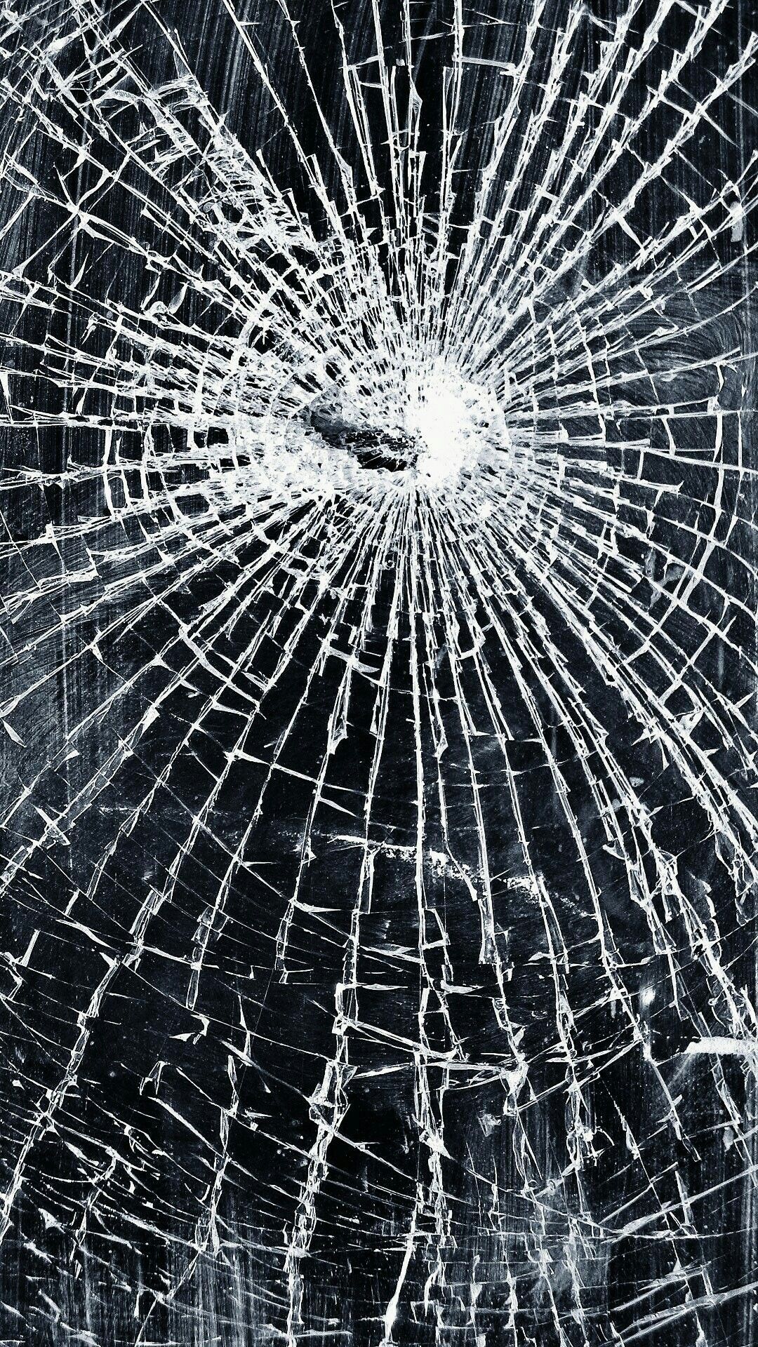 Cracked Ipad Screen Realistic Wallpapers