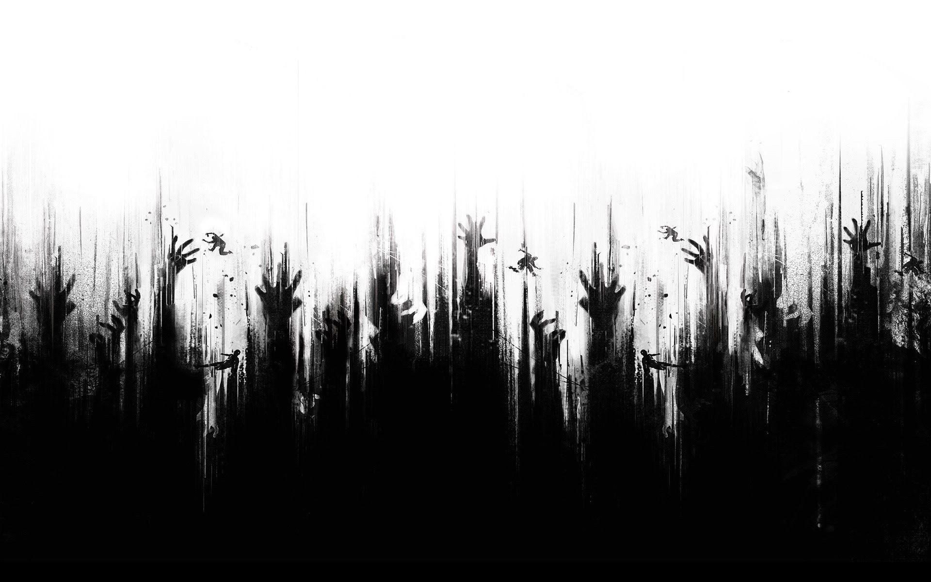 Creepy Black And White Wallpapers