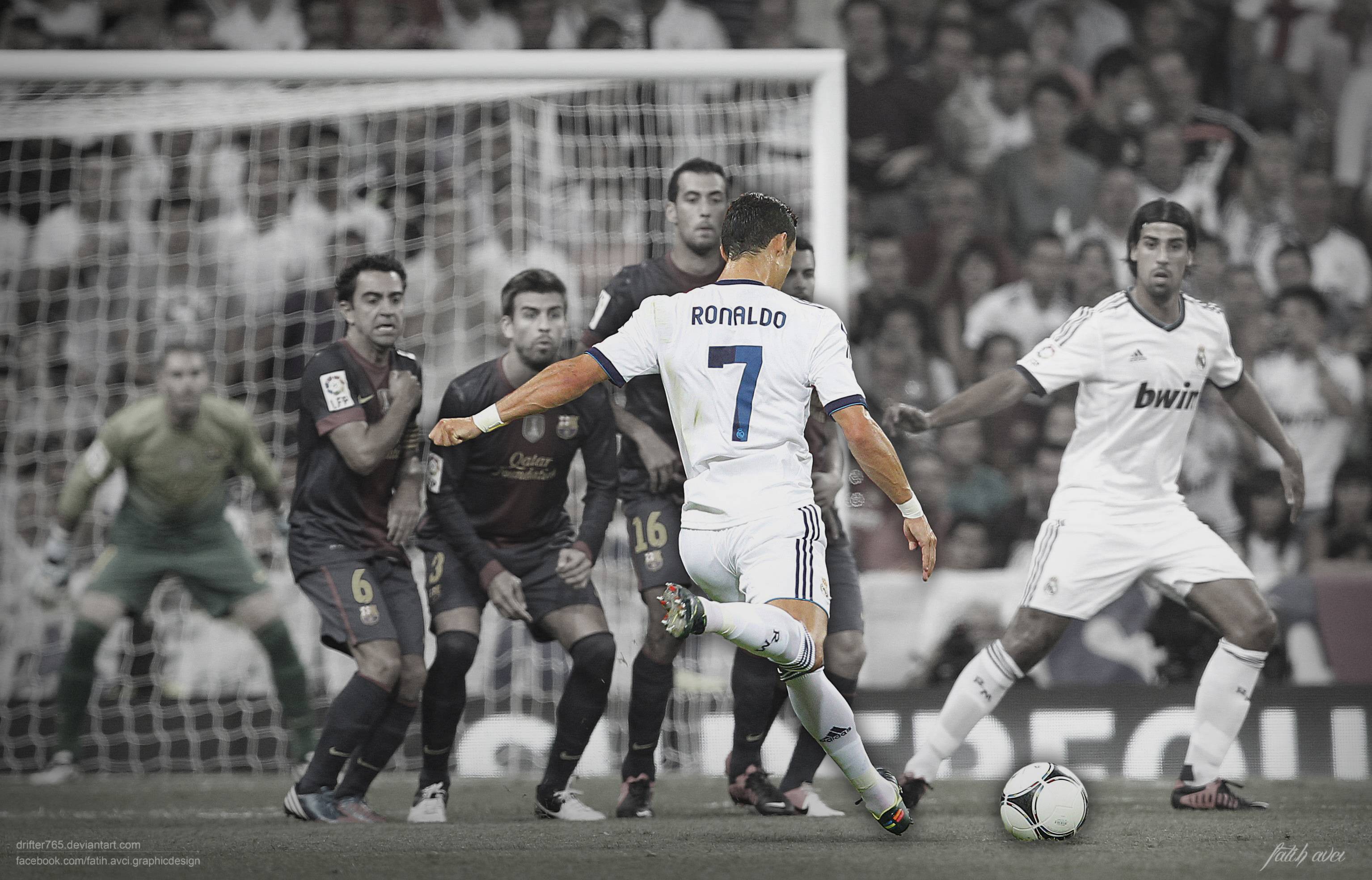 Cristiano Ronaldo Free Kick Wallpapers