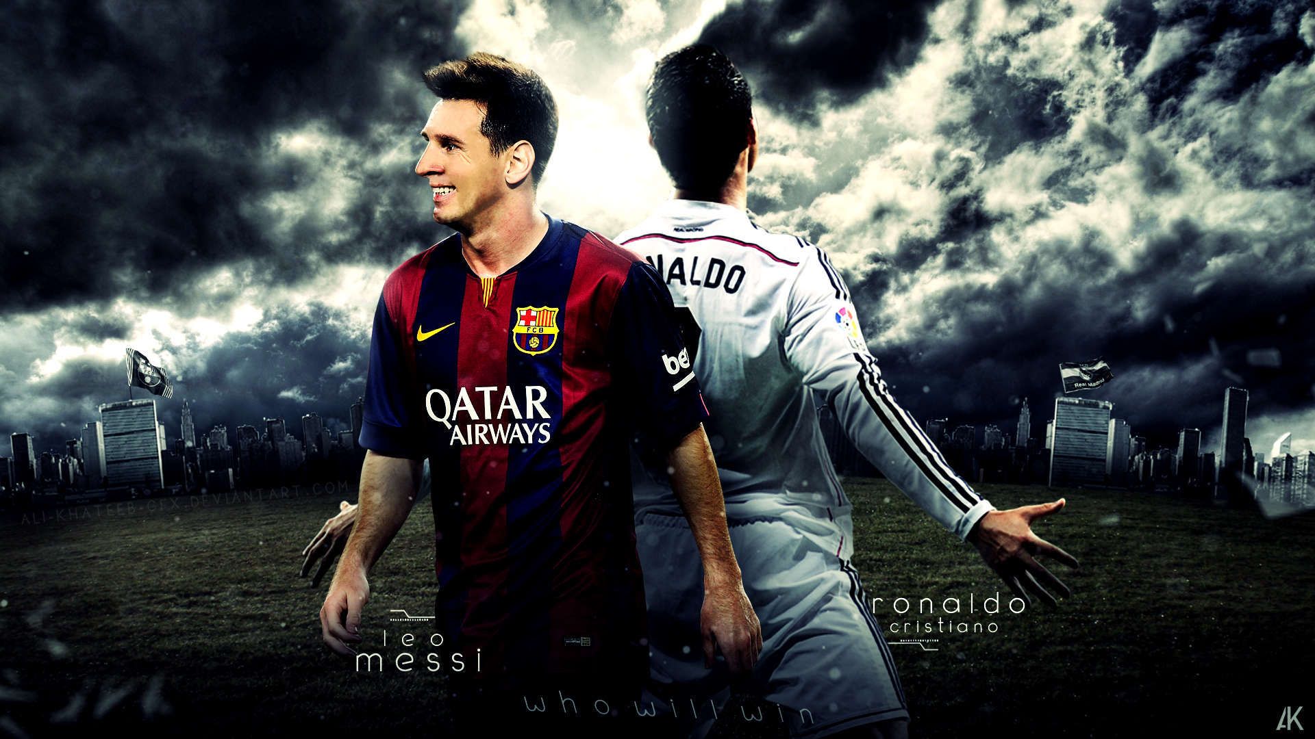 Cristiano Ronaldo Vs Messi 2014 Wallpapers