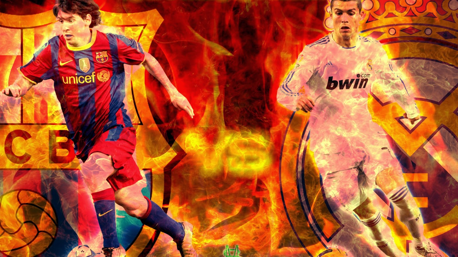 Cristiano Ronaldo Vs Messi 2014 Wallpapers