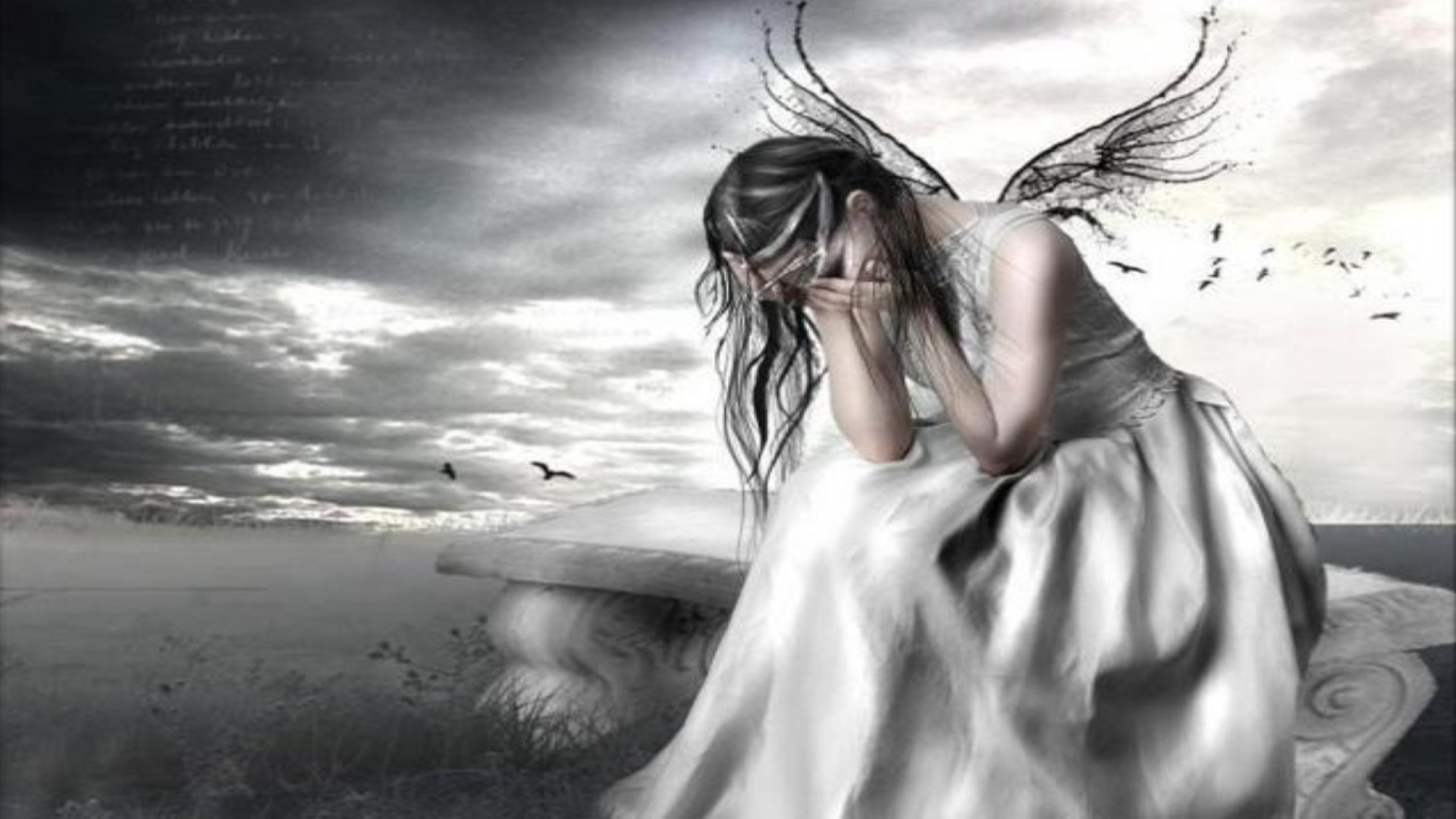 Crying Angel Wallpapers