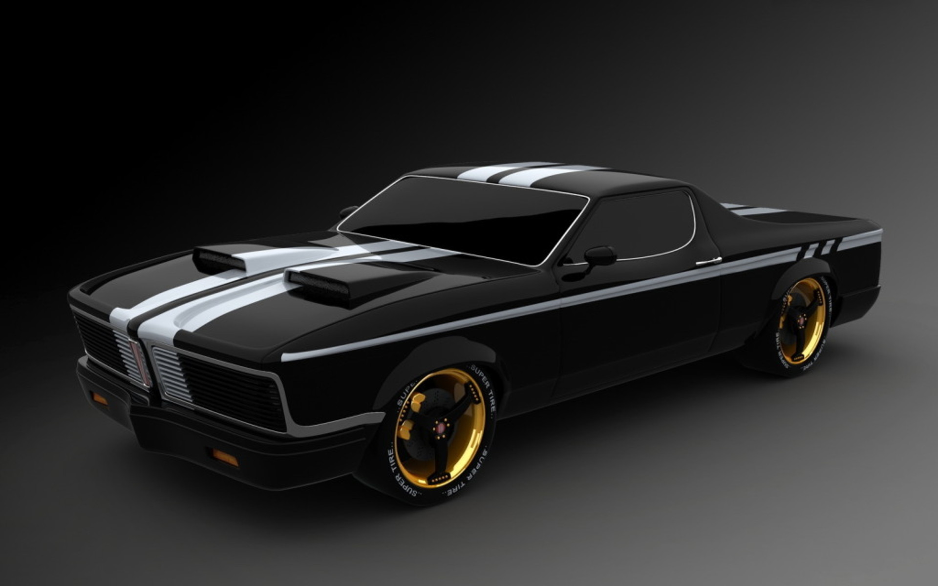 Custom Muscle Cars Wallpapers