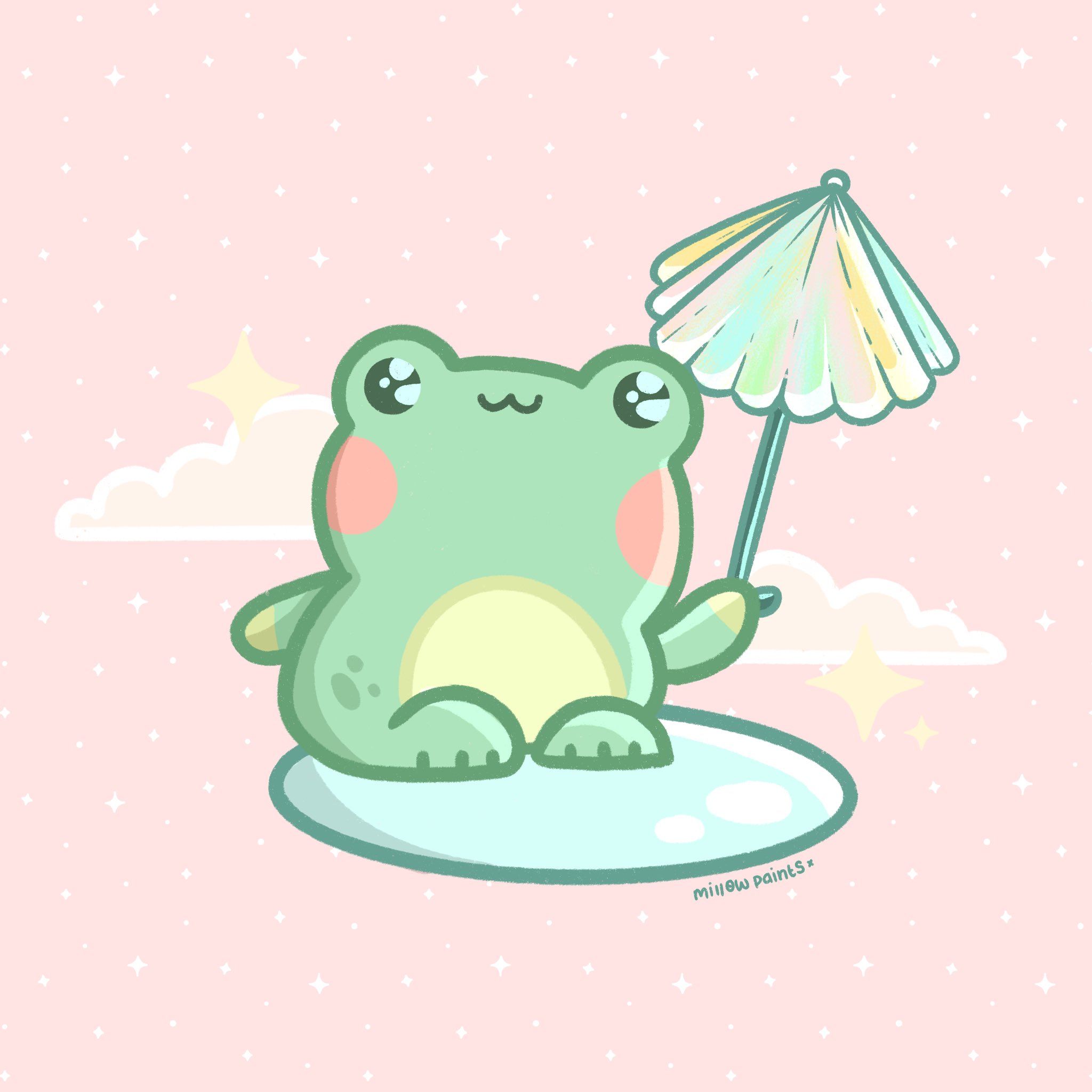 Cute Animated Frog Wallpapers