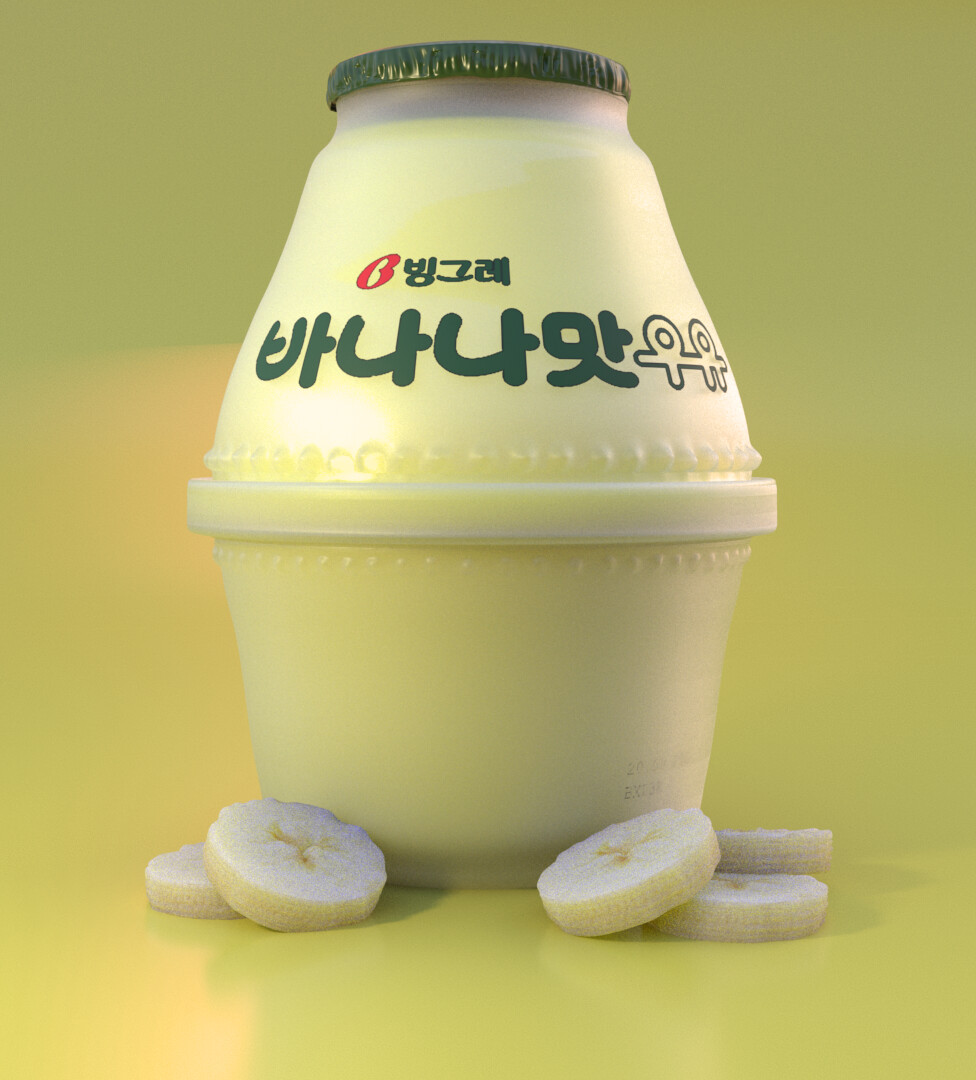 Cute Banana Milk Wallpapers