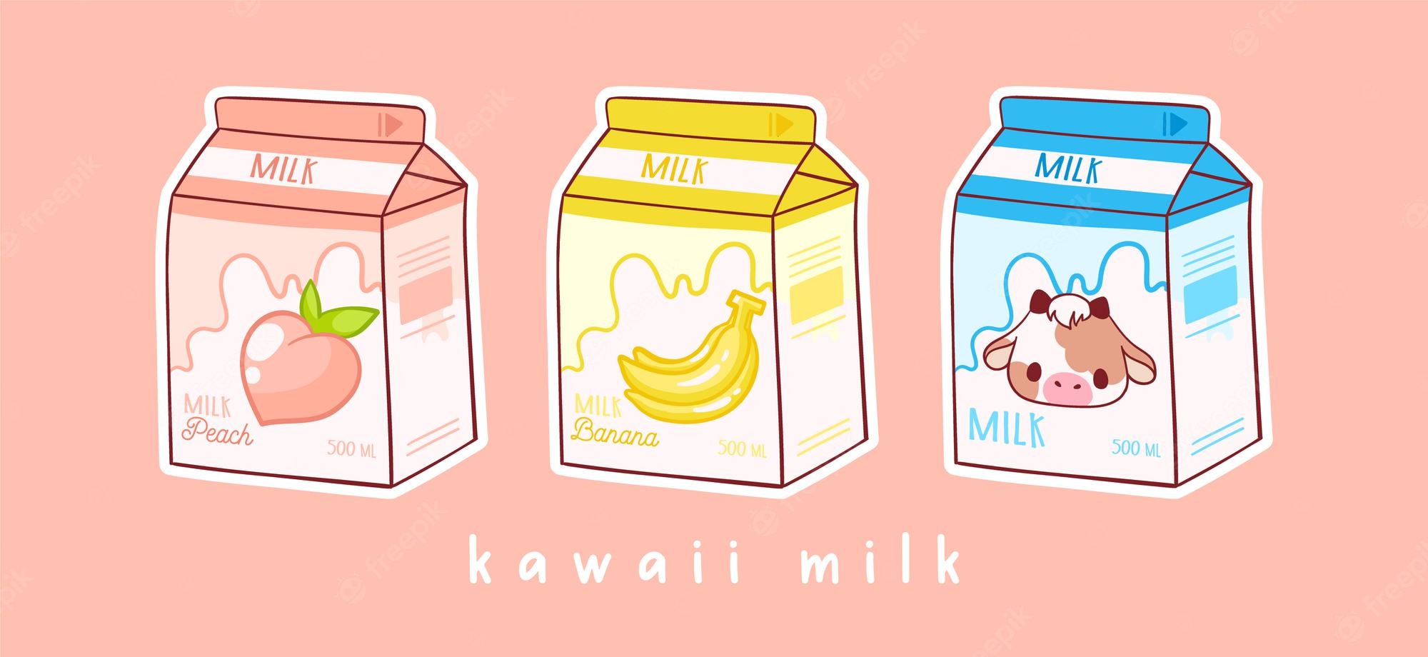 Cute Banana Milk Wallpapers