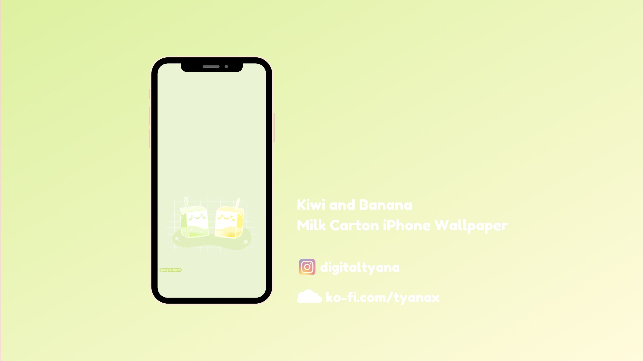 Cute Banana Milk Wallpapers