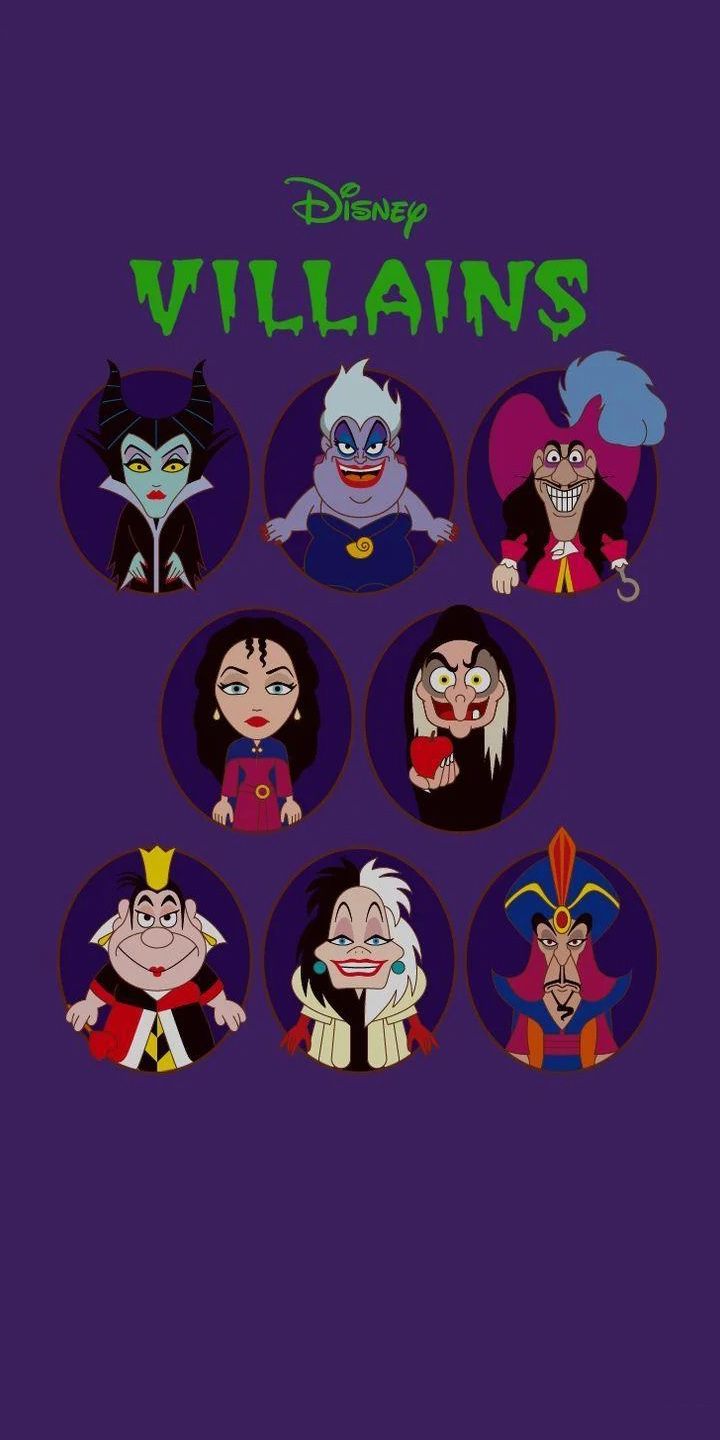 Cute Disney Villains Wallpapers