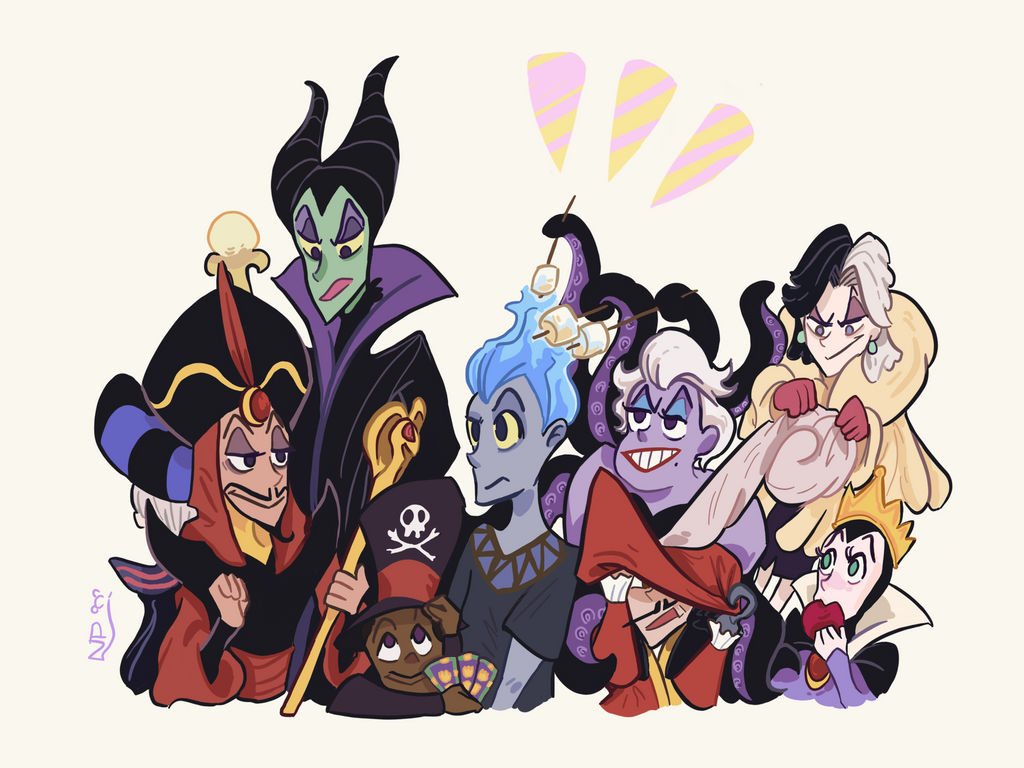 Cute Disney Villains Wallpapers