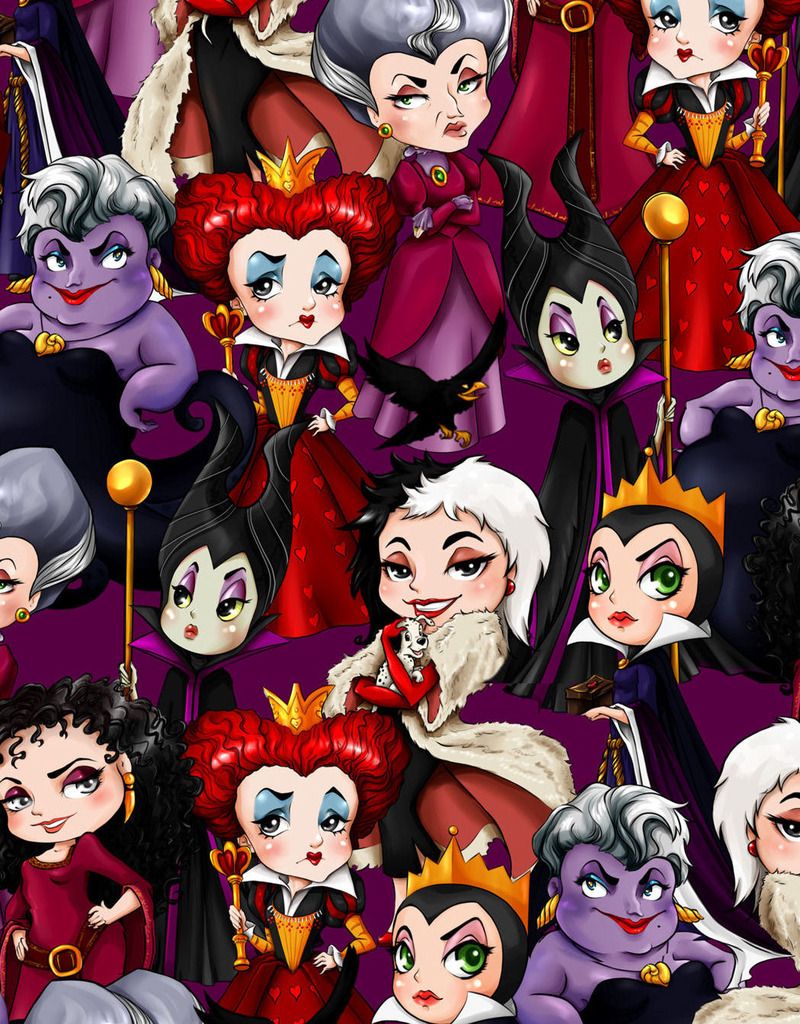 Cute Disney Villains Wallpapers