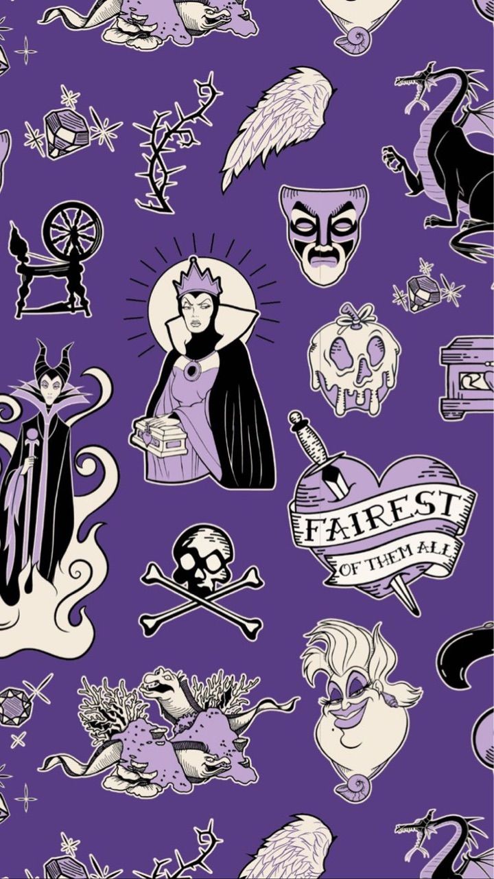 Cute Disney Villains Wallpapers