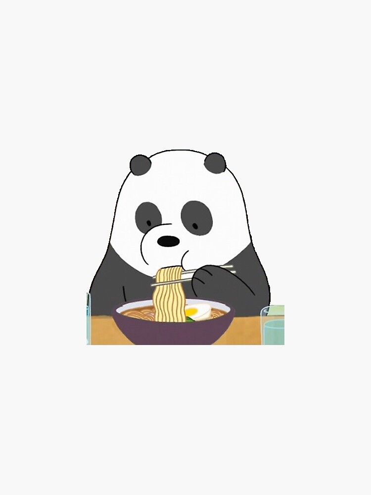 Cute Panda Eating Wallpapers