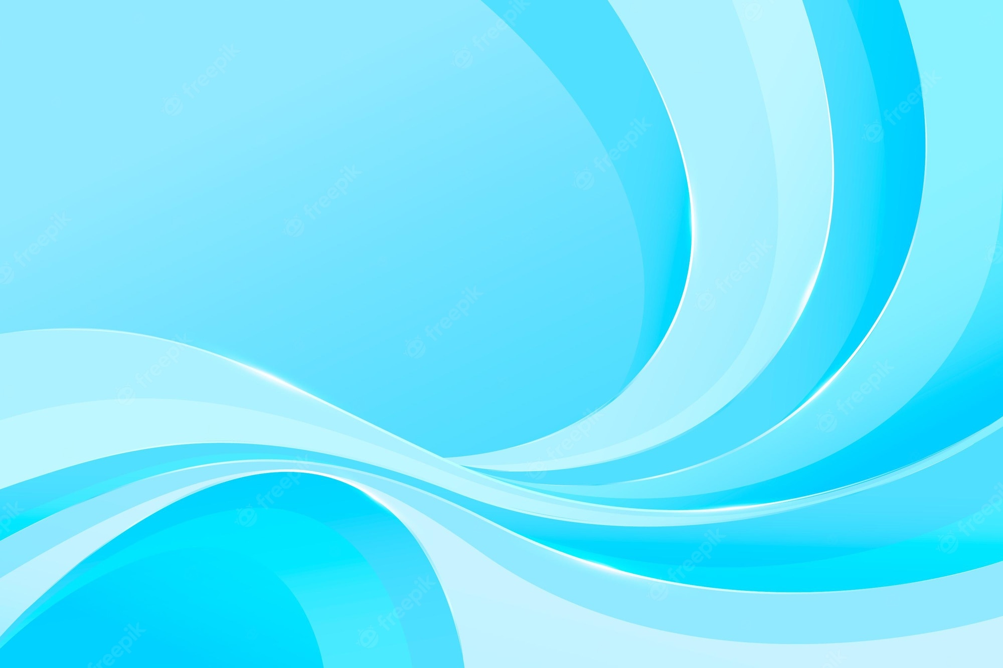 Cyan Gradient Wallpapers