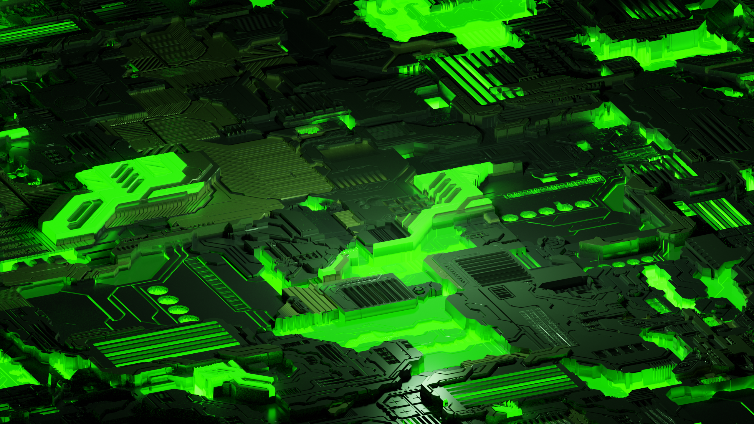 Cyber Green Wallpapers