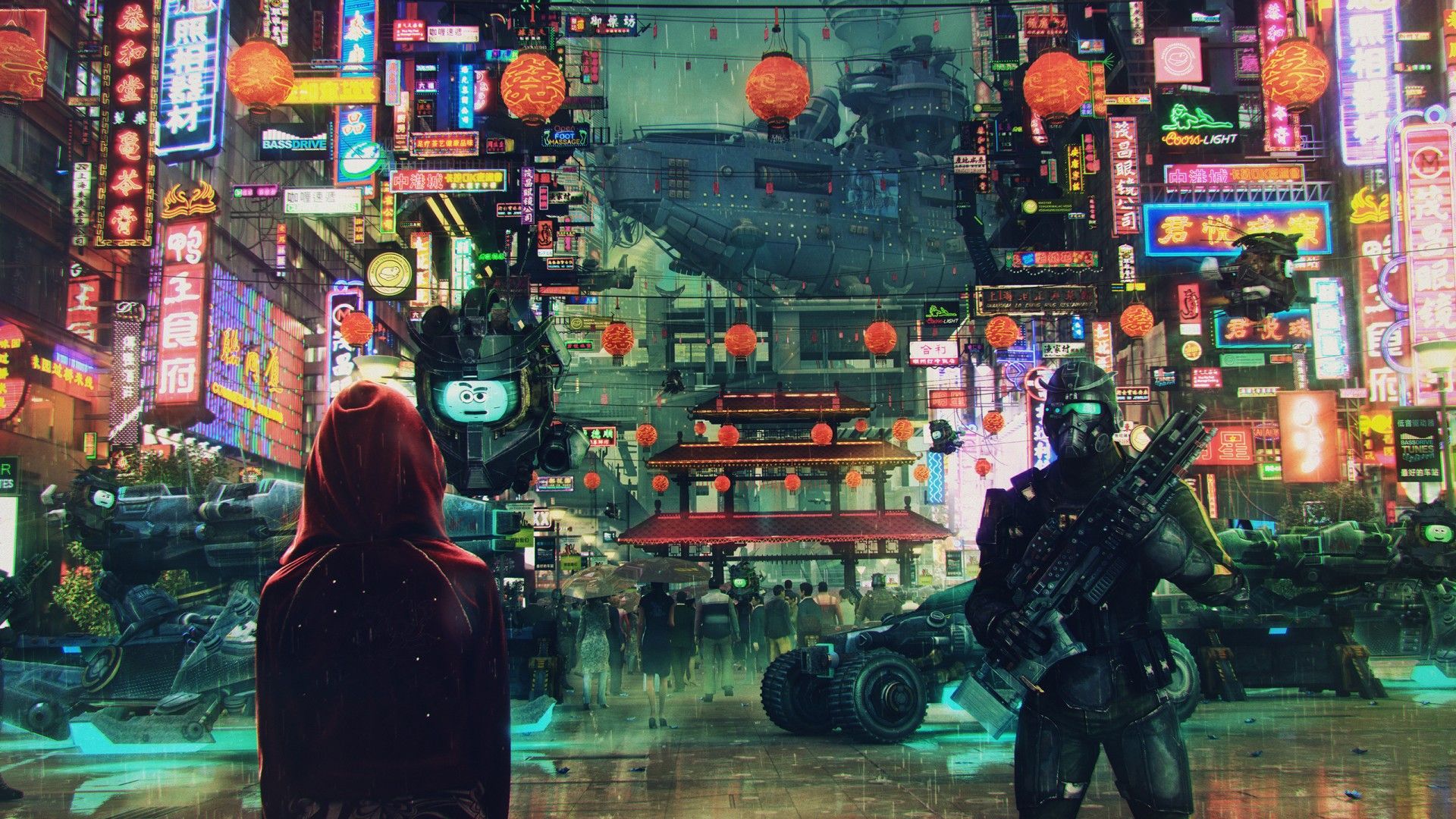 Cyberpunk Japan Wallpapers