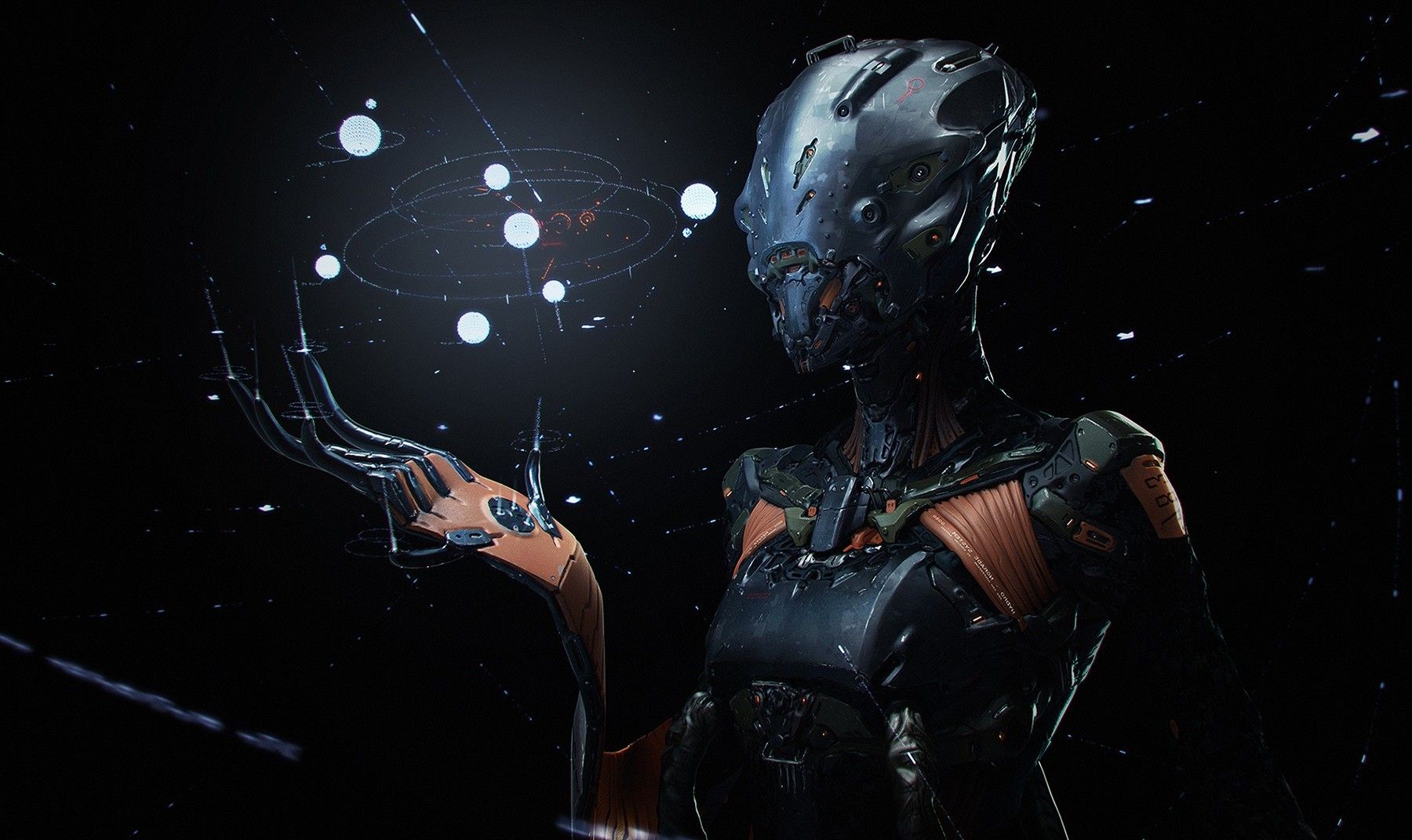 Cyborg Fantasy Art Wallpapers