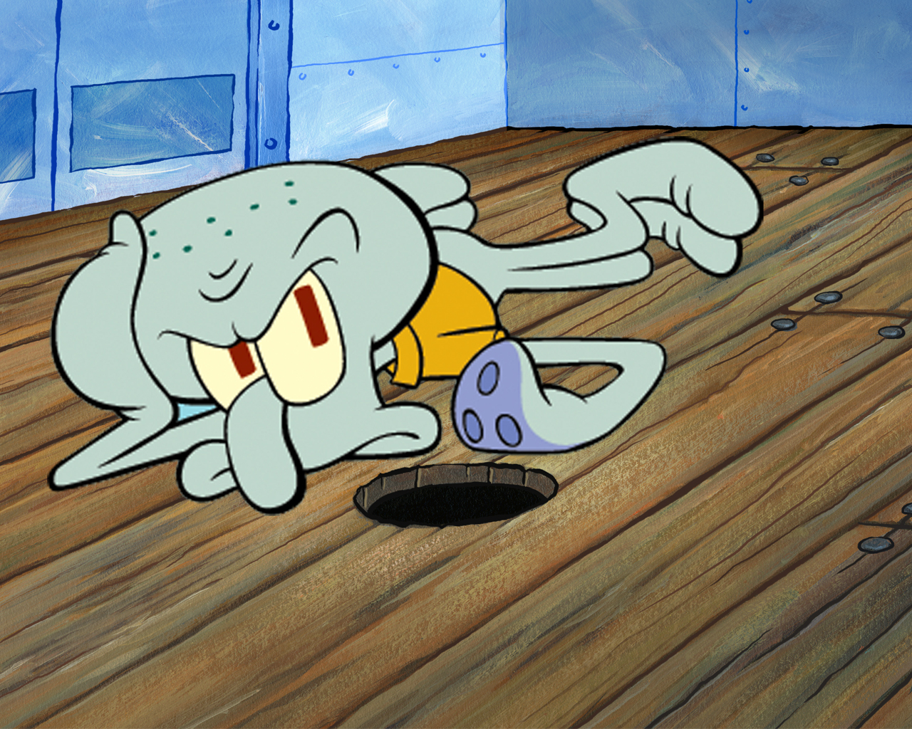 Dabbing Squidward Wallpapers