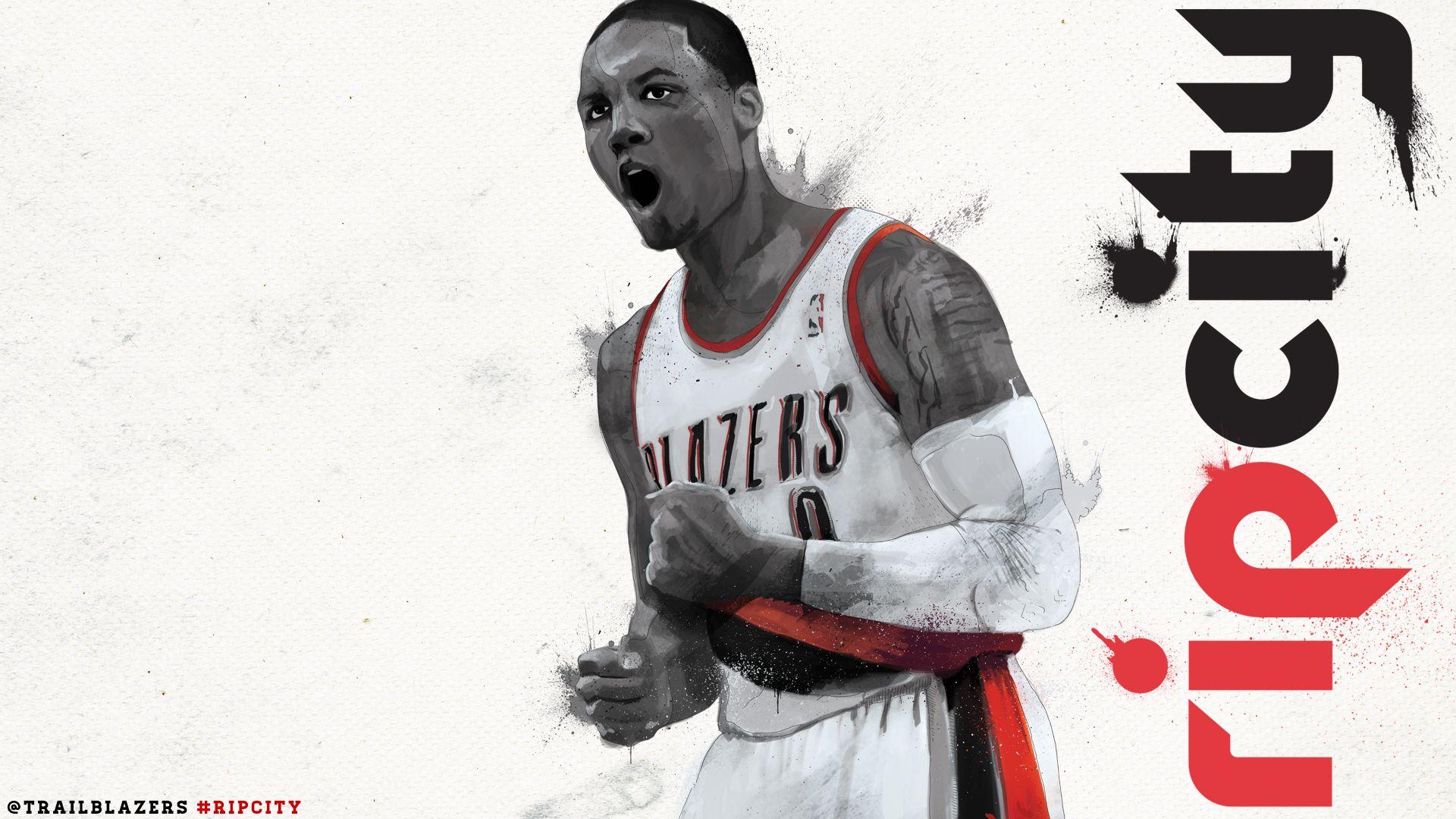 Damian Lillard Cartoon Wallpapers