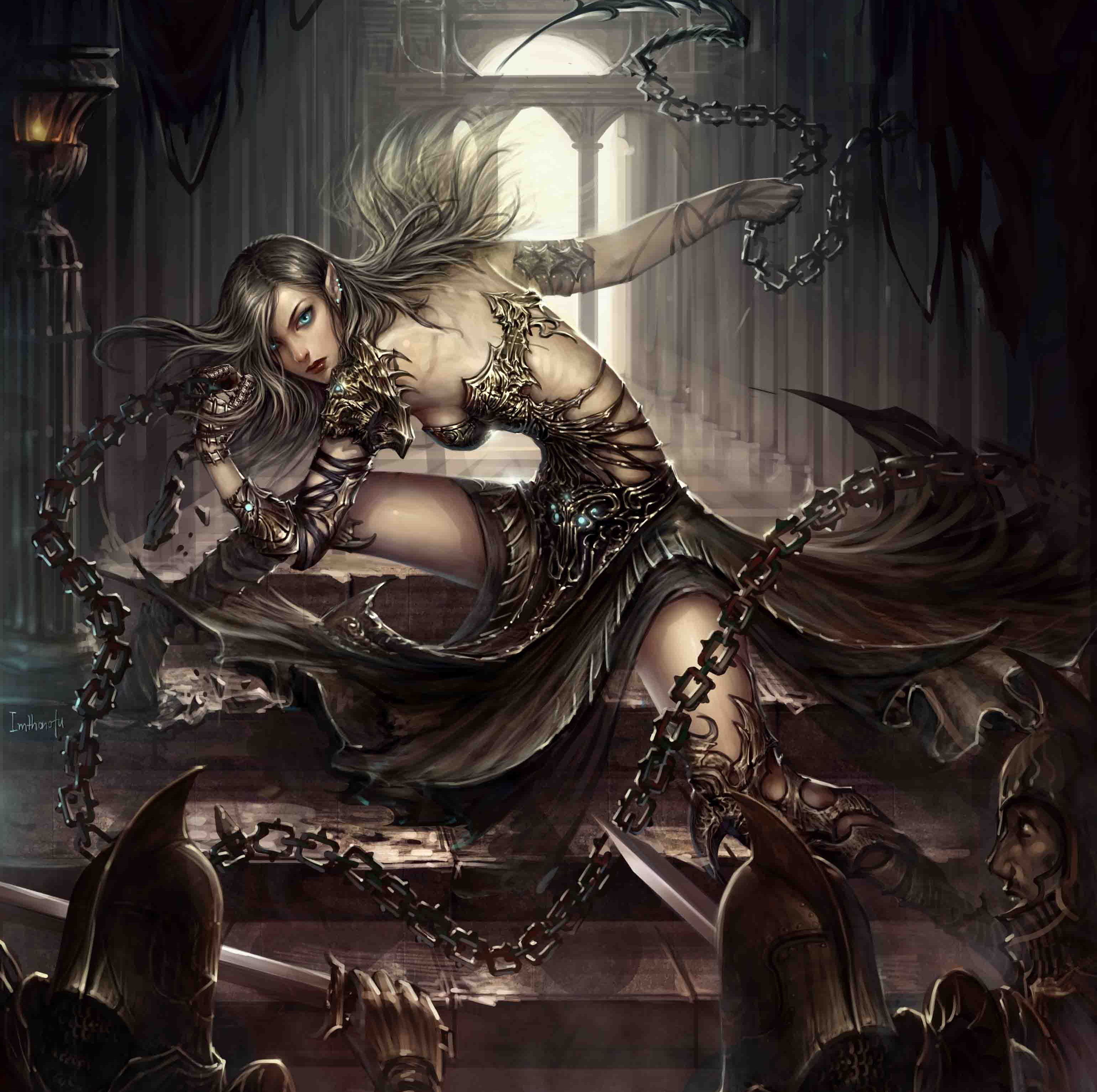 Dark Elf Fantasy Art Wallpapers