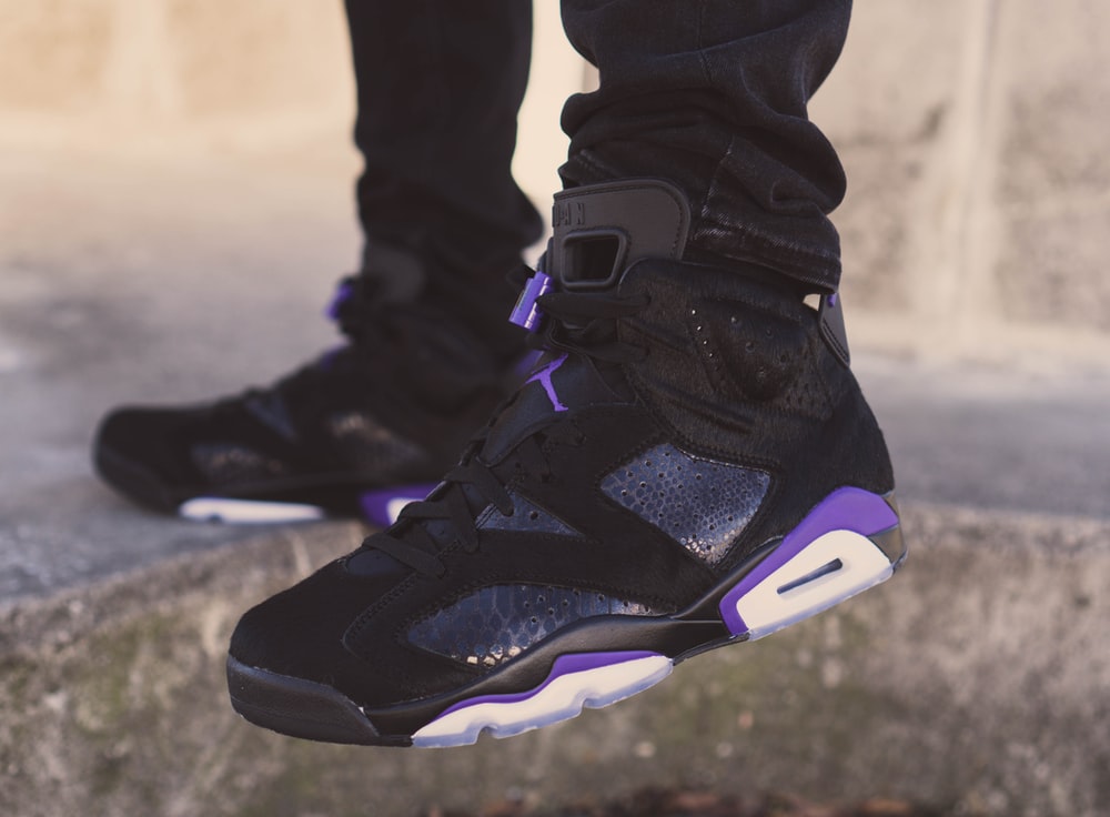 Dark Purple Sneakers Wallpapers