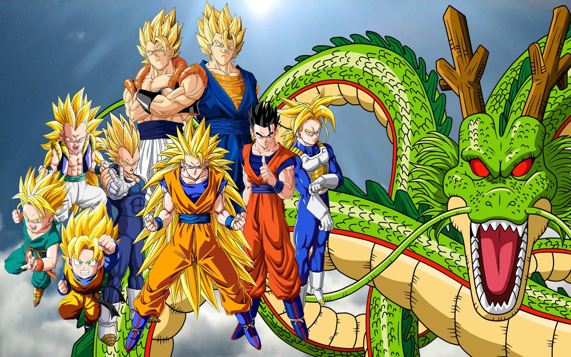 Dbz All Characters Wallpapers