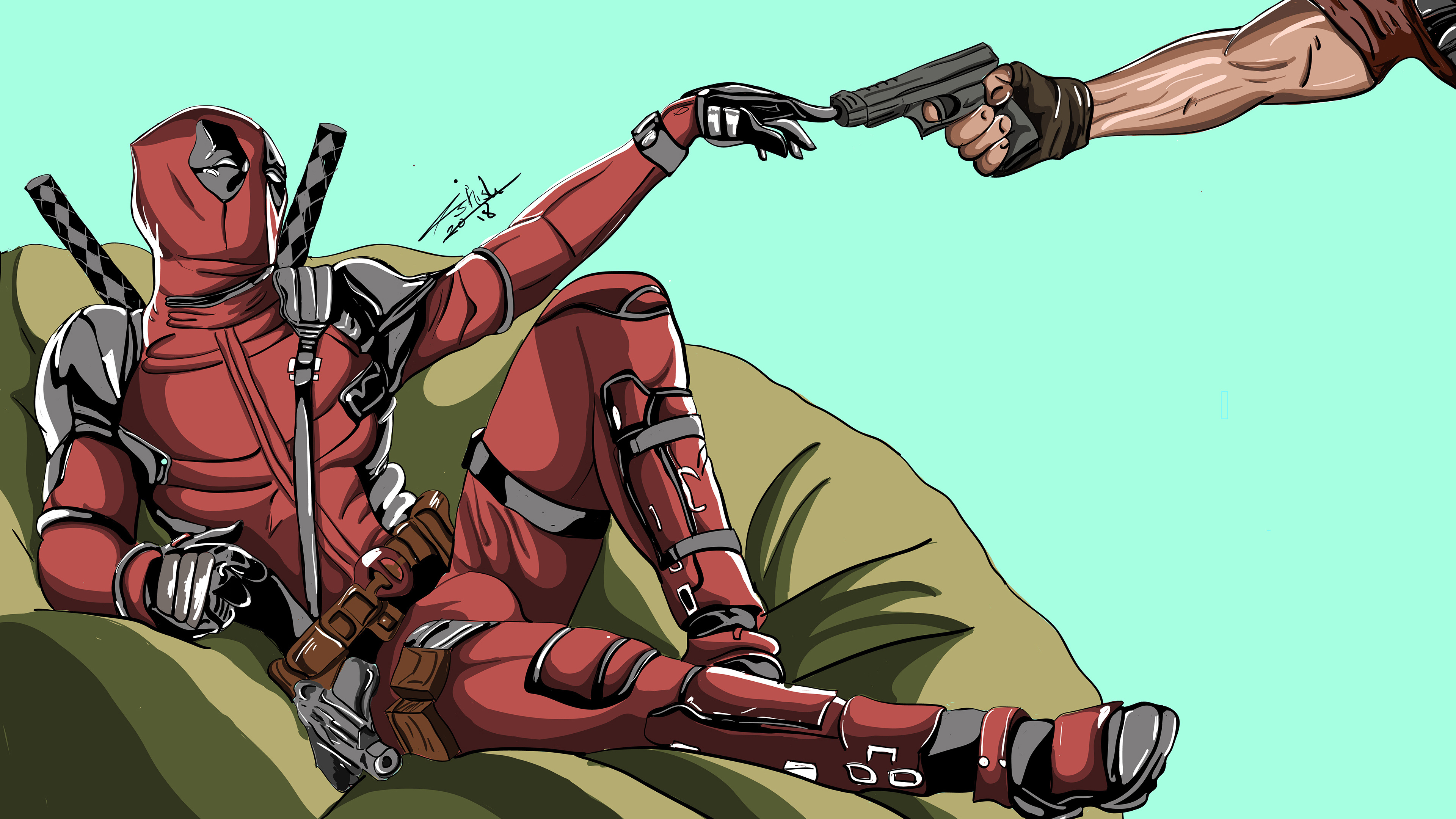 Deadpool 2 4K Wallpapers