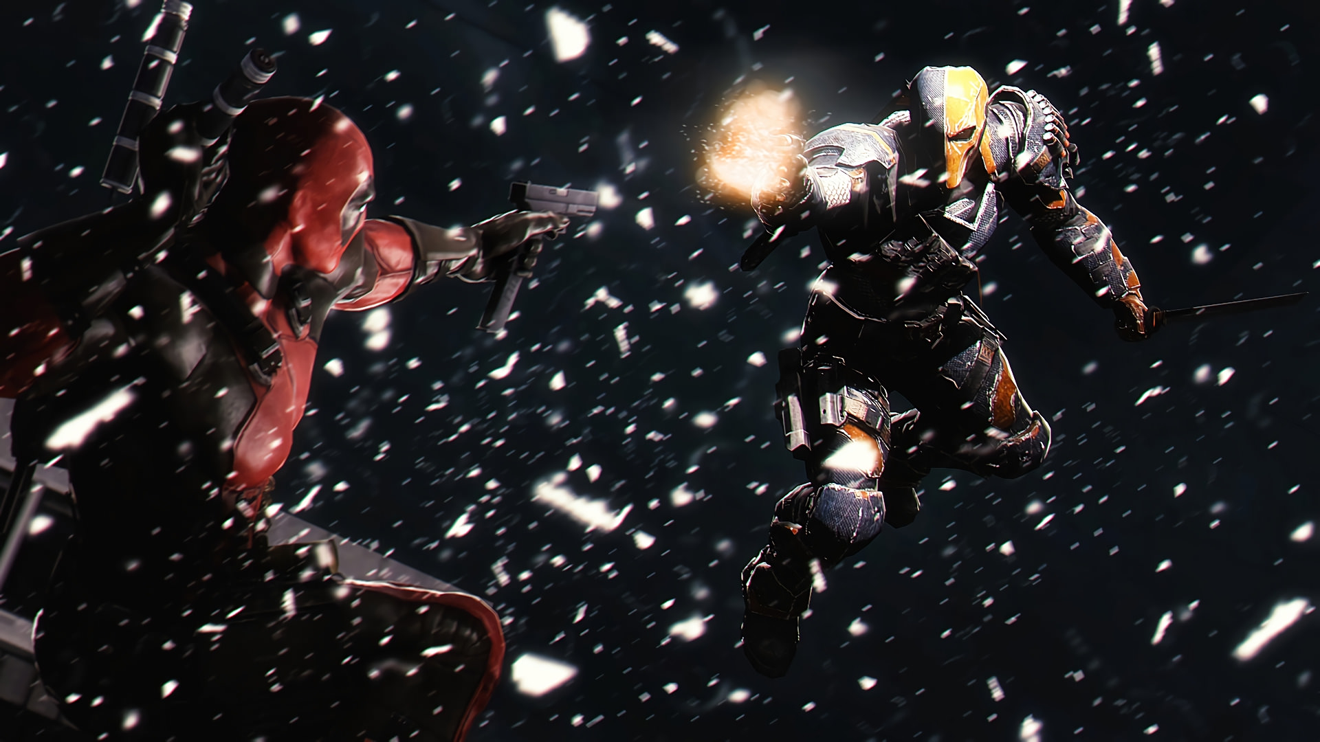 Deadpool Vs Deathstroke Stop Motion Wallpapers