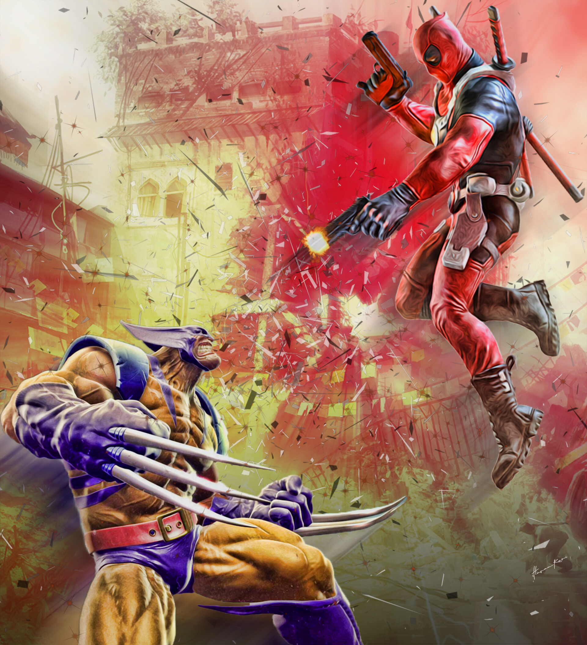 Deadpool Vs Wolverine Wallpapers