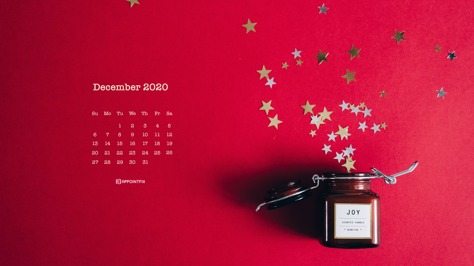 December 2020 Calendar Wallpapers