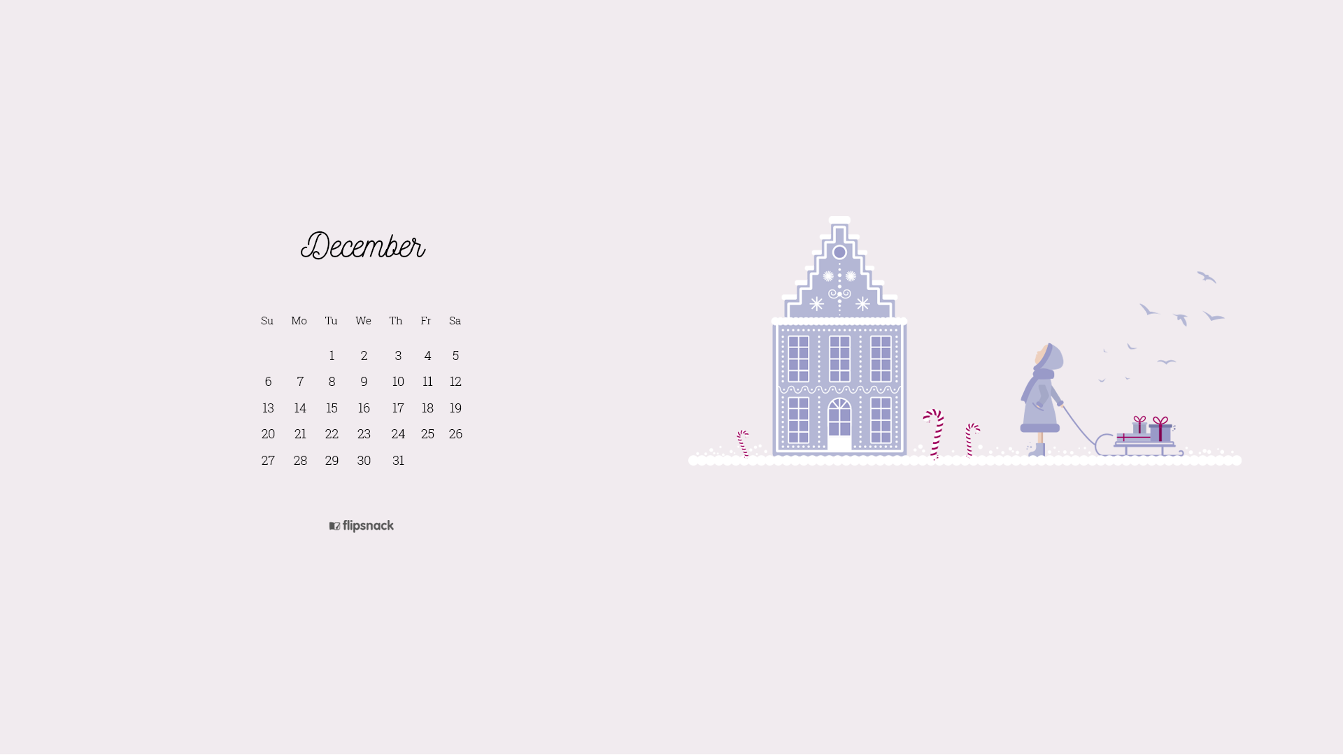 December 2020 Calendar Wallpapers