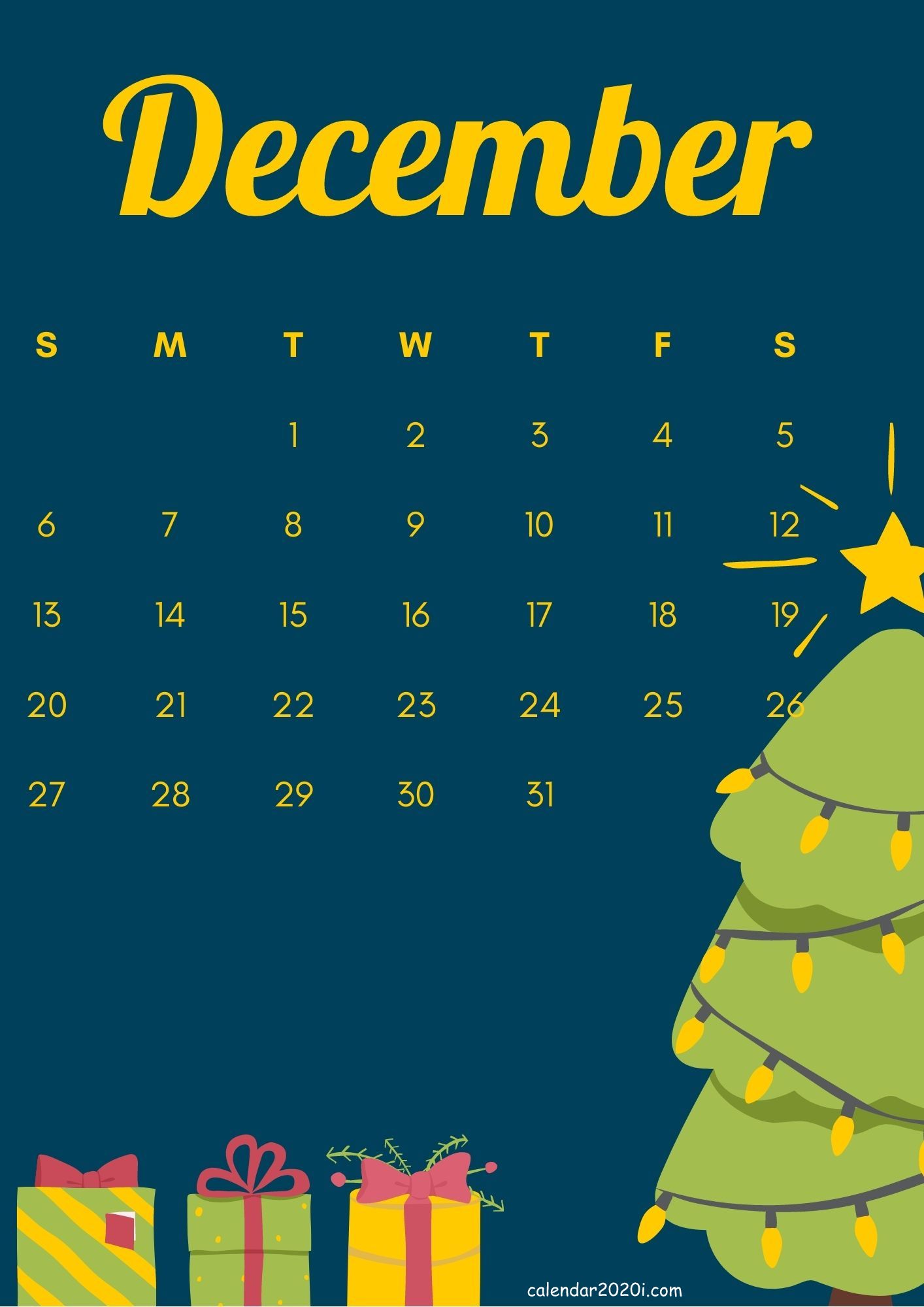 December Calendar Wallpapers