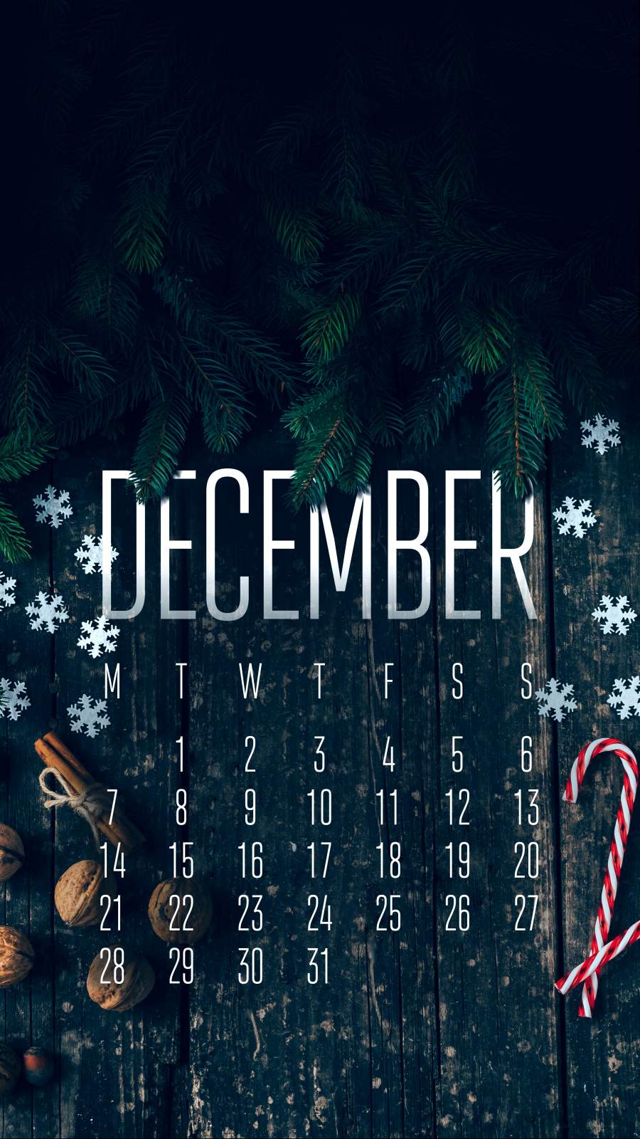 December Calendar Wallpapers