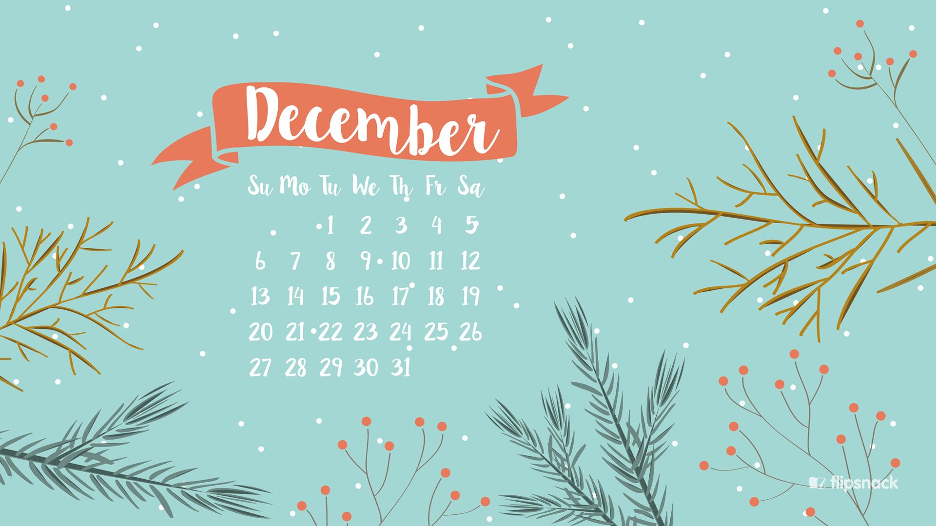 December Desktop Wallpapers