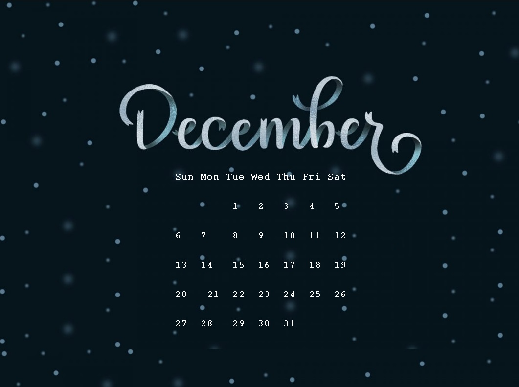 December Desktop Wallpapers