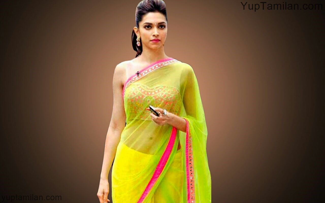 Deepika Padukone Saree Images Wallpapers