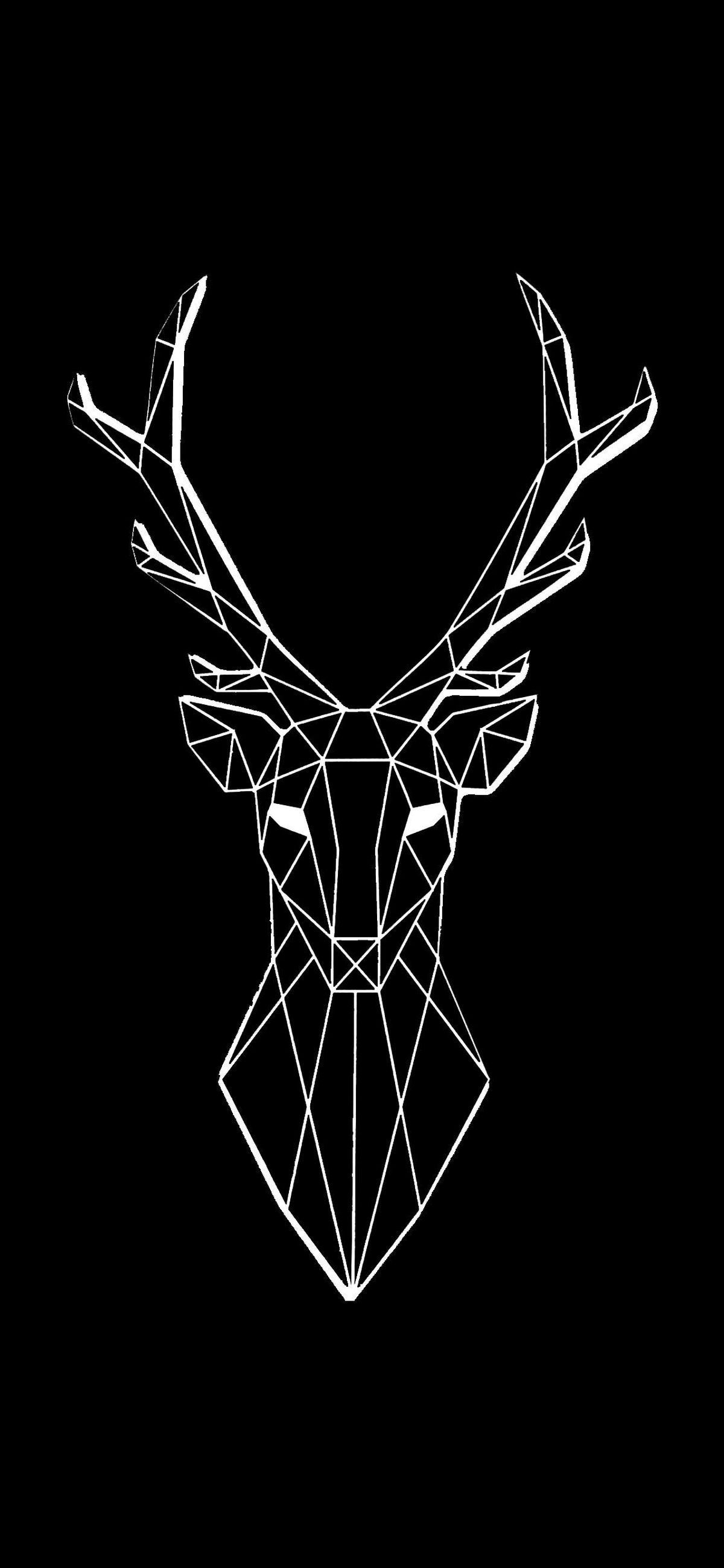 Deer Black Wallpapers